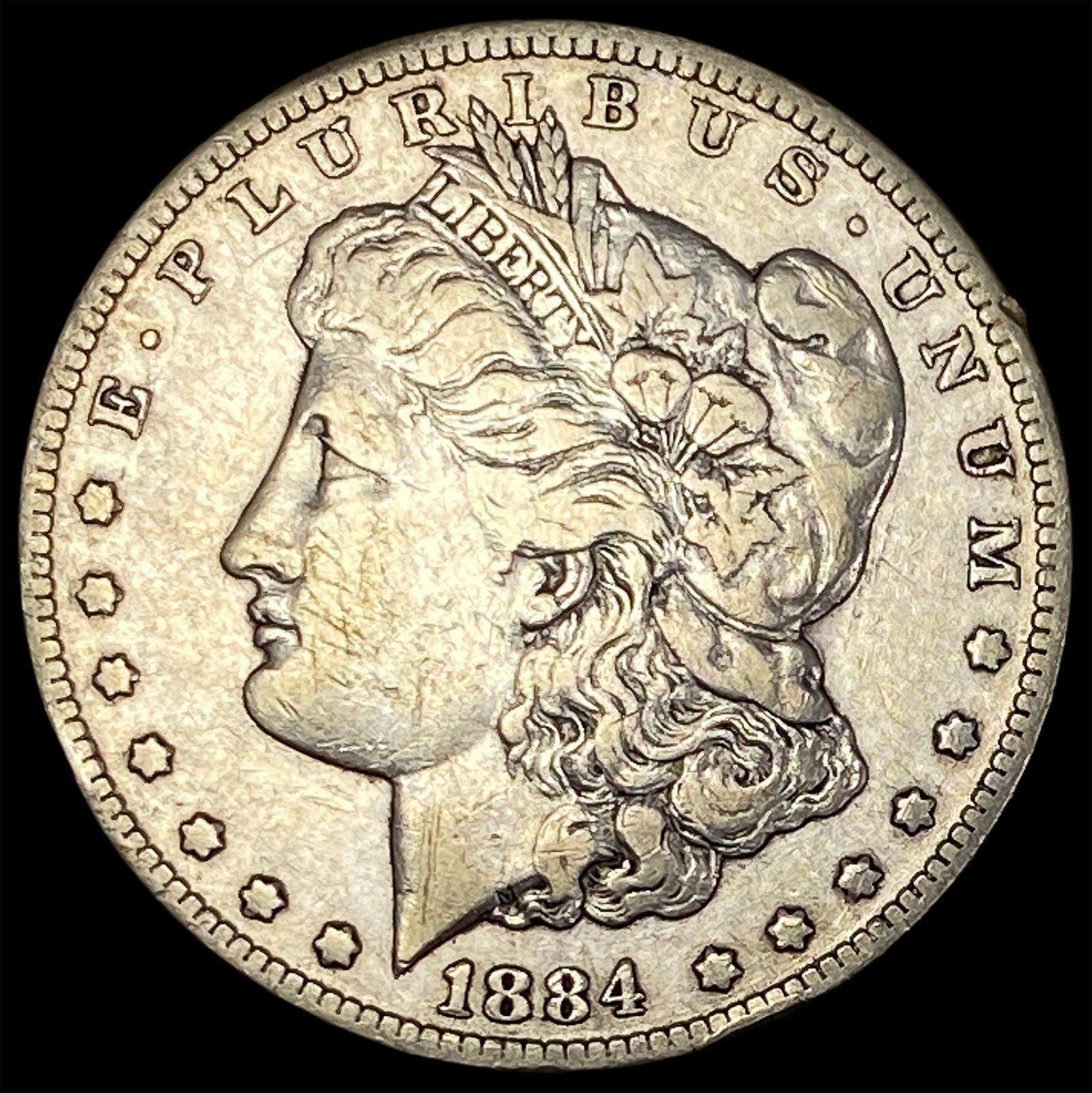 1884-O Silver Morgan Dollar LIGHTLY CIRCULATED: 1884-O Silver Morgan Dollar LIGHTLY CIRCULATED