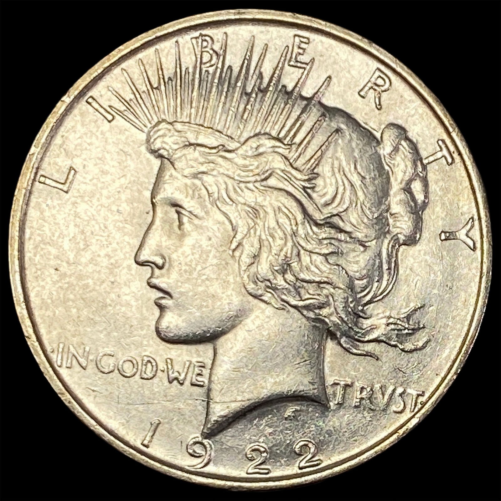 1922 Silver Peace Dollar UNCIRCULATED: 1922 Silver Peace Dollar UNCIRCULATED