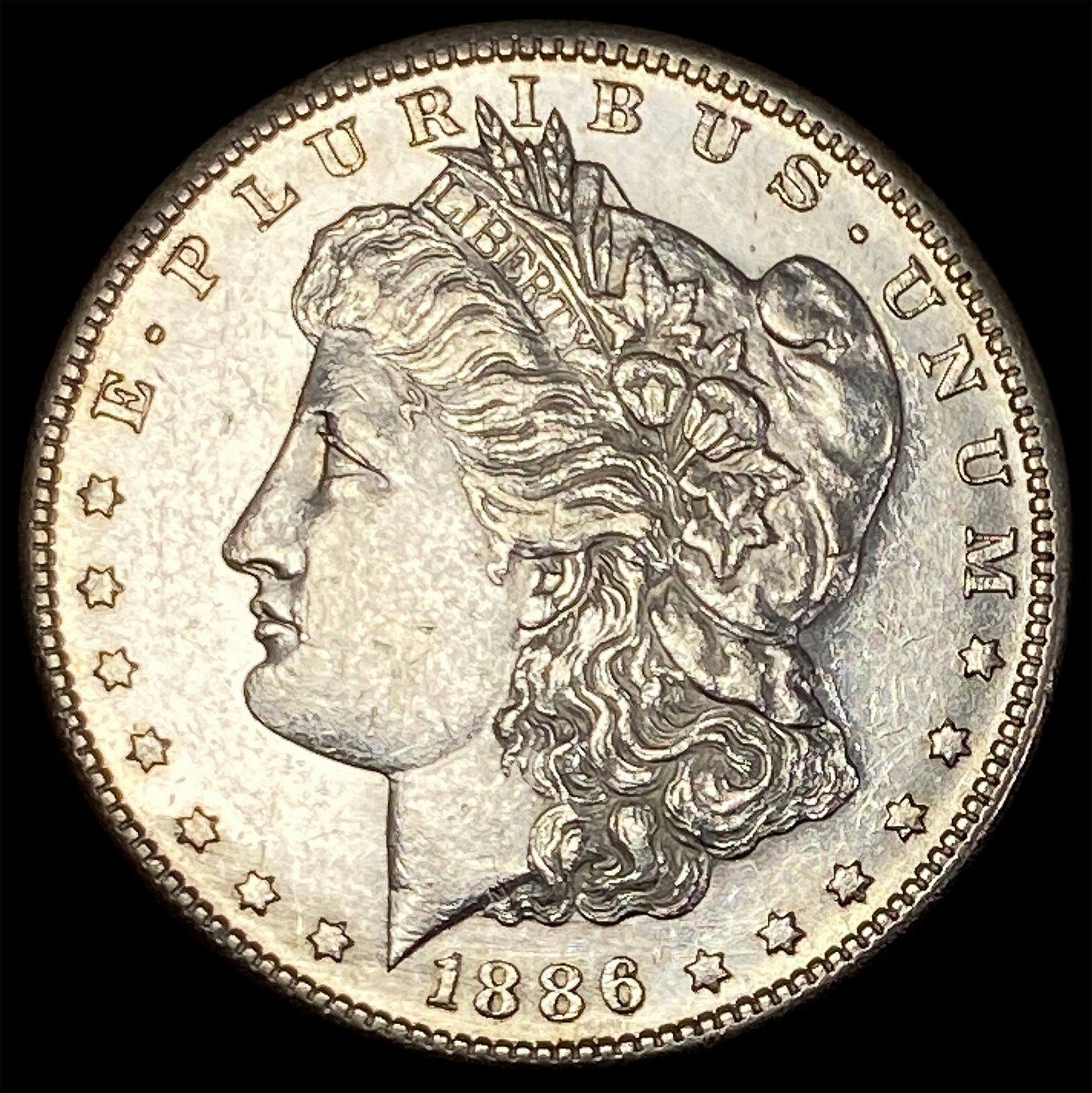 1886-S Silver Morgan Dollar CLOSELY UNCIRCULATED (1 of 2)