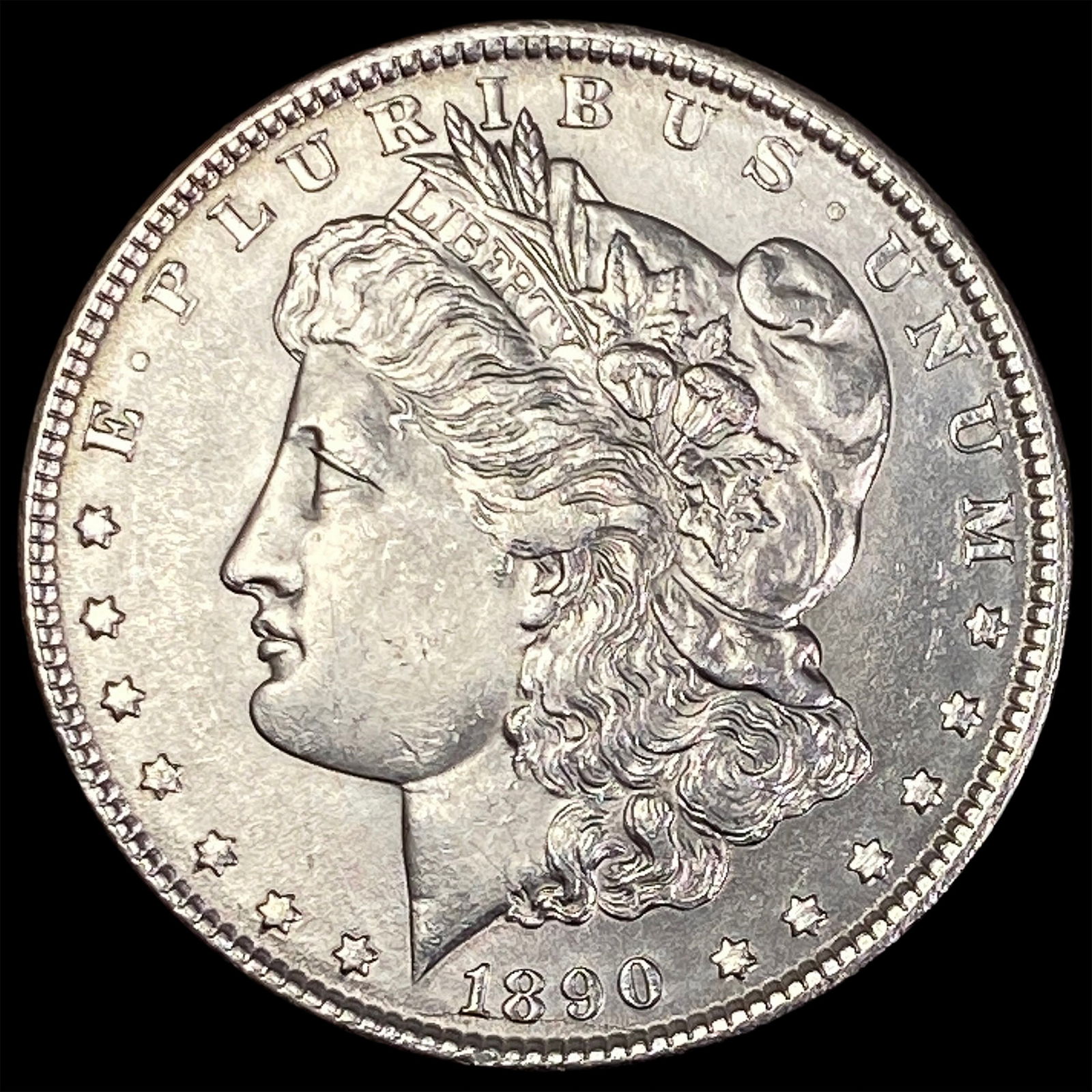 1890 Morgan Silver Dollar UNCIRCULATED: 1890 Morgan Silver Dollar UNCIRCULATED