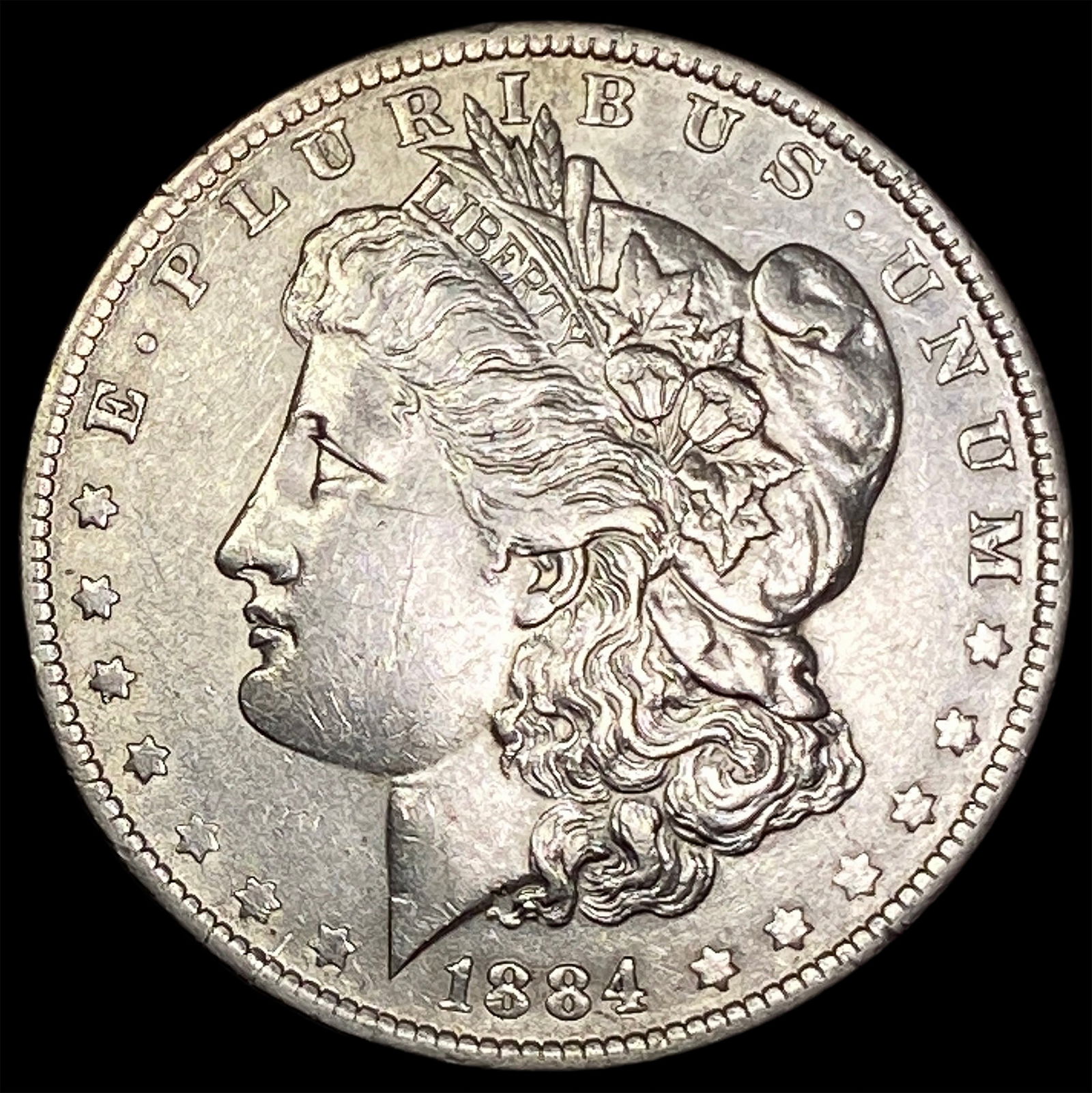 1884-O Silver Morgan Dollar CLOSELY UNCIRCULATED (1 of 2)