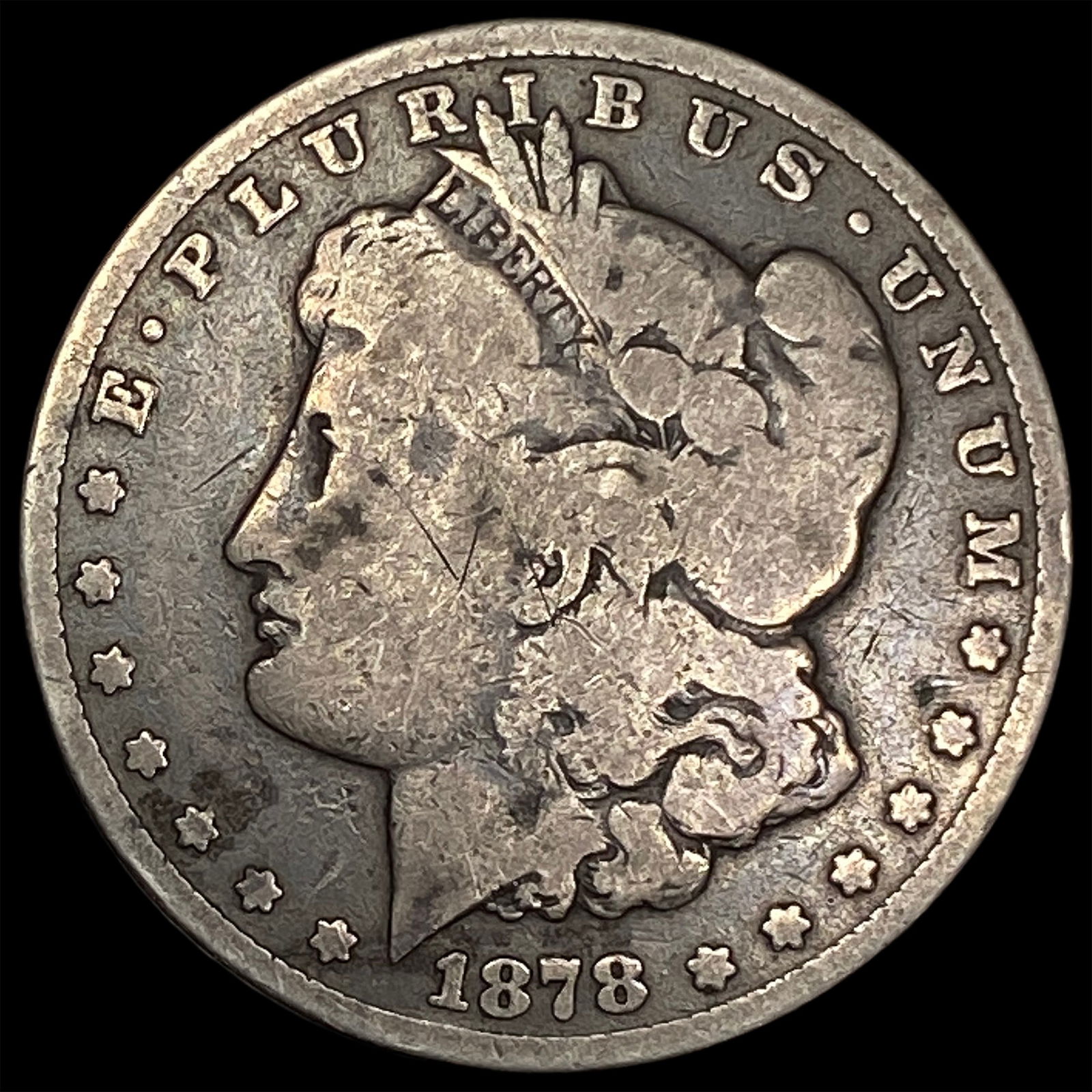 1878-CC Silver Morgan Dollar NICELY CIRCULATED (1 of 2)