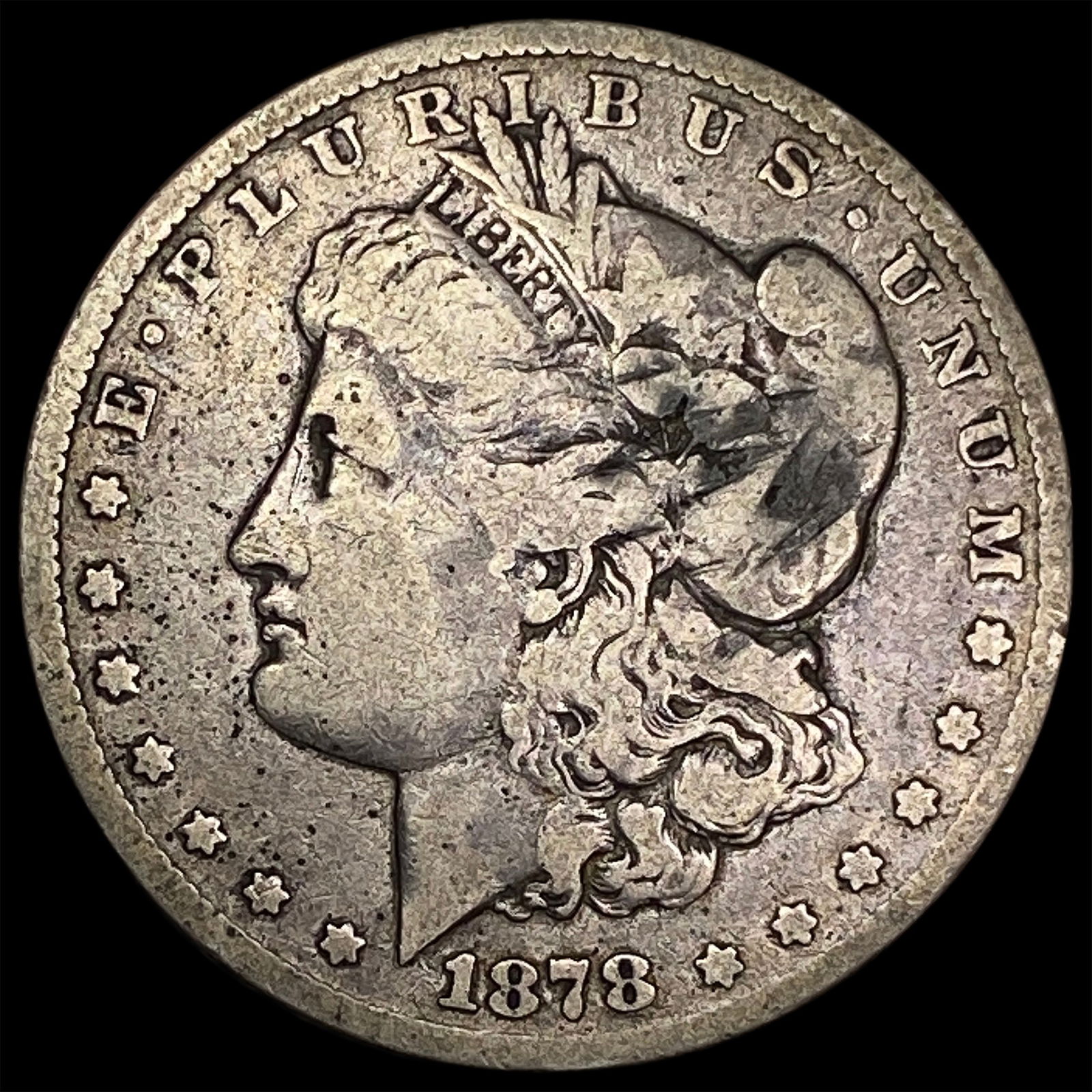 1878-CC Silver Morgan Dollar NICELY CIRCULATED (1 of 2)