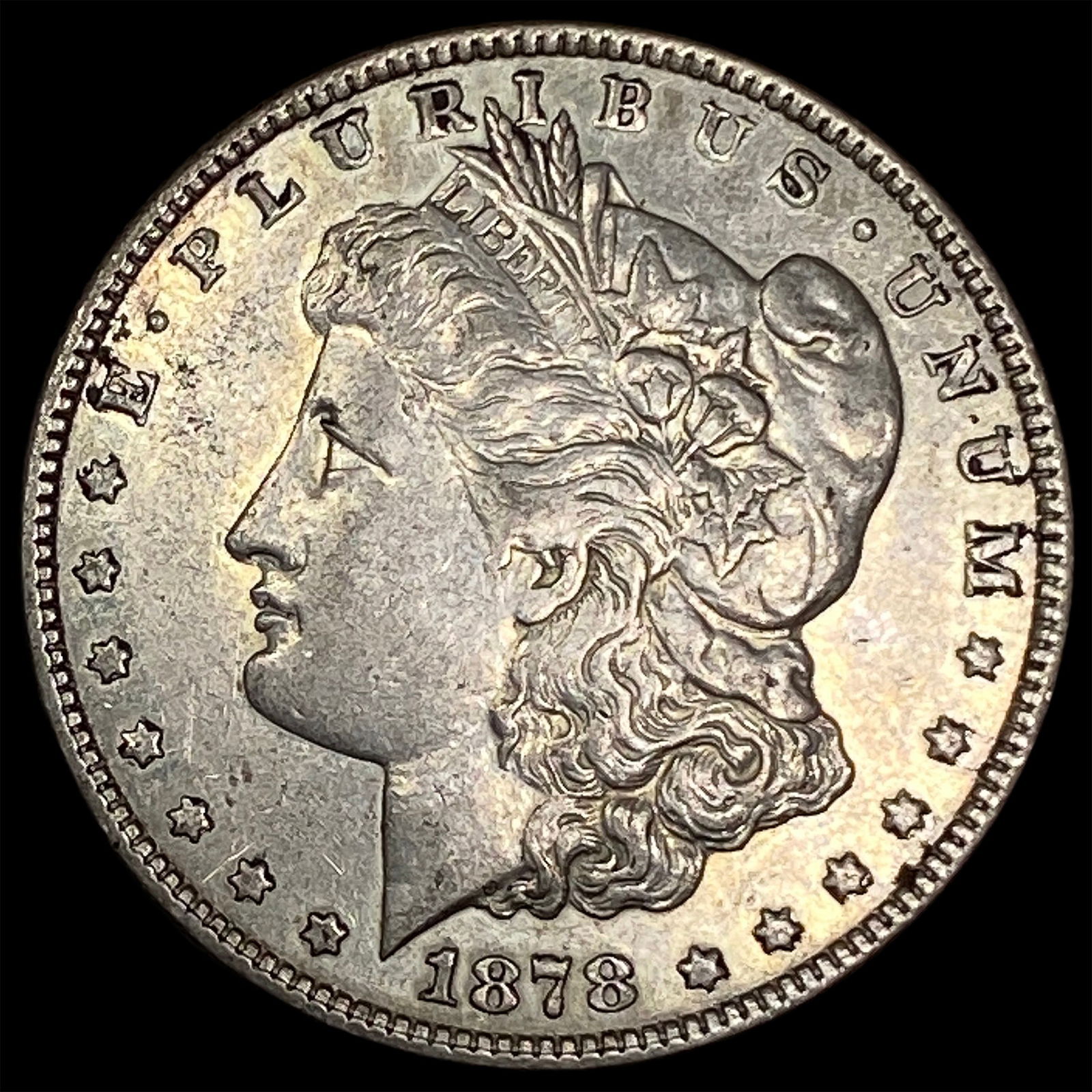 1878 7/8TF Silver Morgan Dollar CLOSELY UNCIRCULATED (1 of 2)
