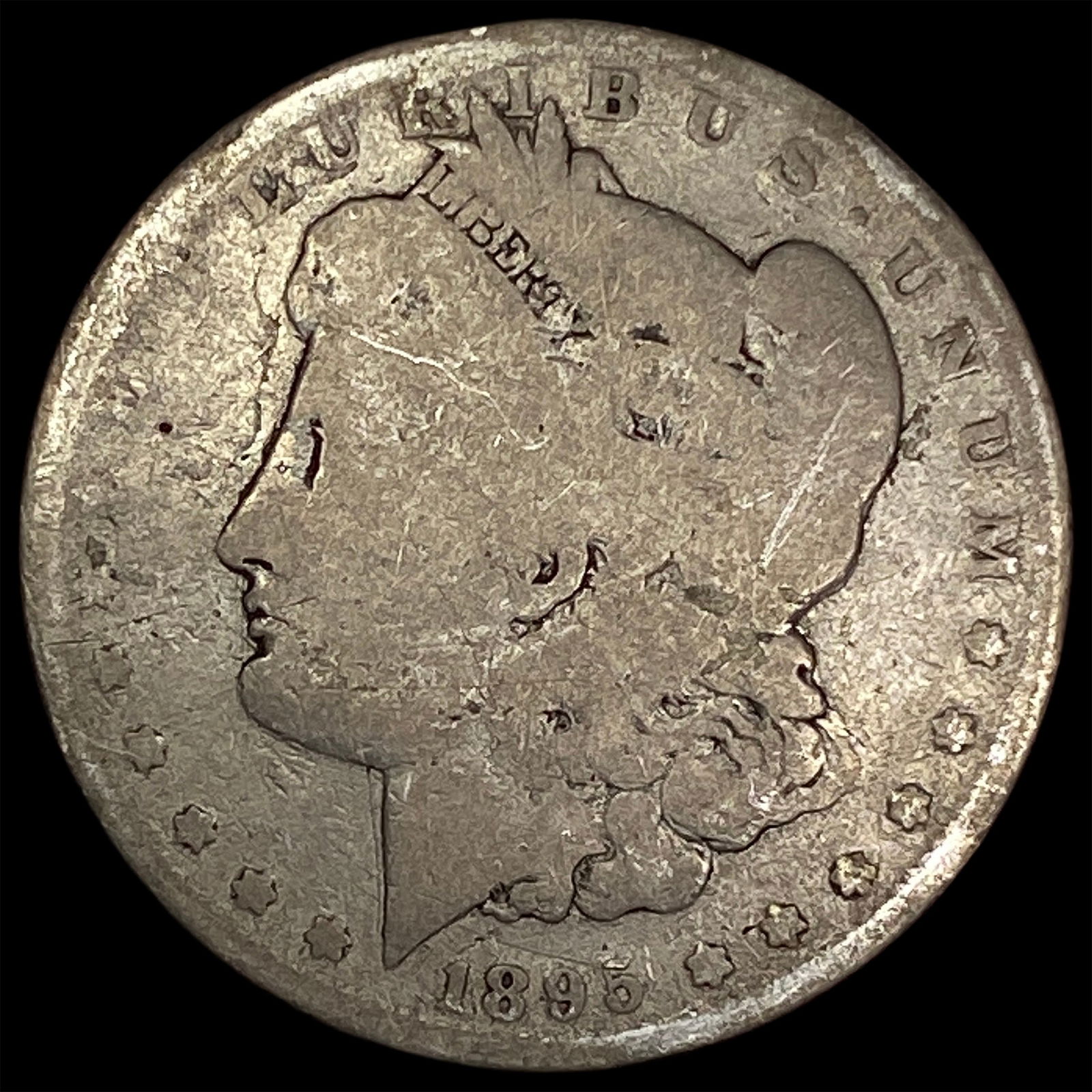 1895 Morgan Silver Dollar NICELY CIRCULATED (1 of 2)