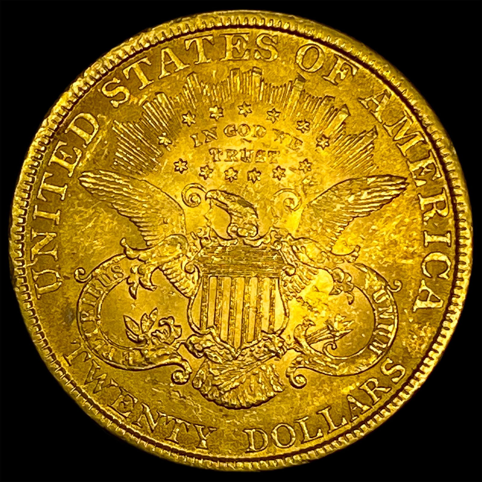1896 Liberty Head $20 Double Eagle UNCIRCULATED - 2