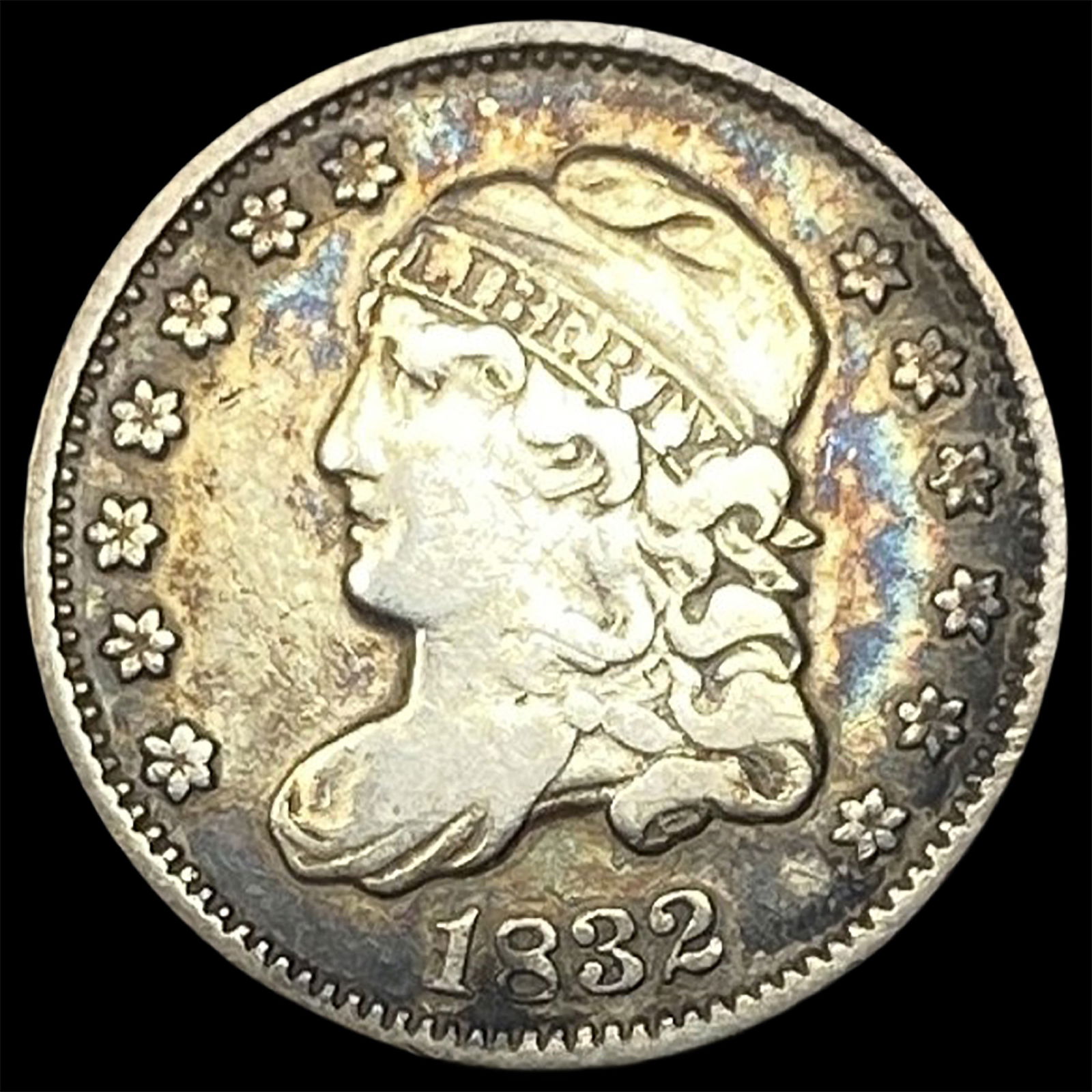 1832 Capped Bust Half Dime ABOUT UNCIRCULATED: 1832 Capped Bust Half Dime ABOUT UNCIRCULATED