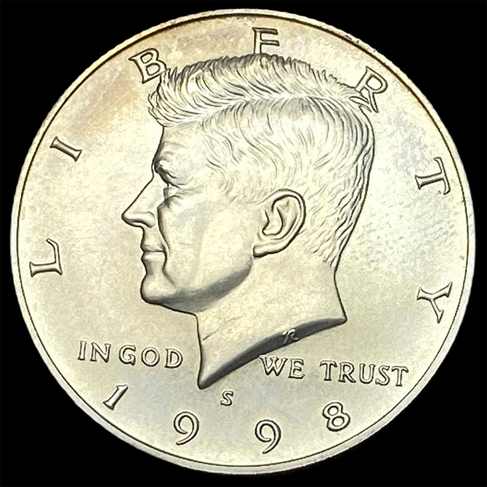 1998-S Kennedy Half Dollar SUPERB GEM BU: 1998-S Kennedy Half Dollar SUPERB GEM BU