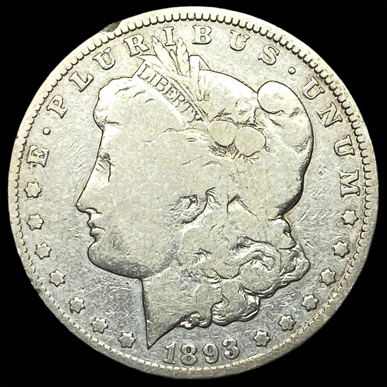 1893-O Silver Morgan Dollar NICELY CIRCULATED: 1893-O Silver Morgan Dollar NICELY CIRCULATED