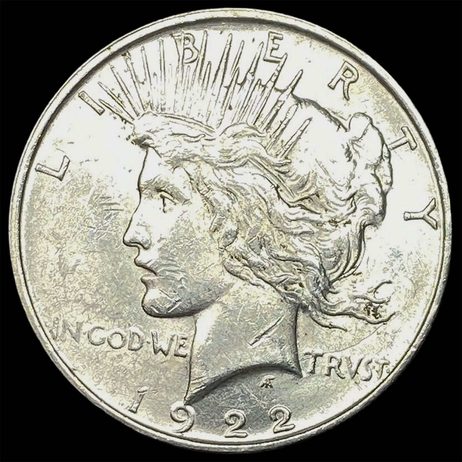 1922 Silver Peace Dollar UNCIRCULATED: 1922 Silver Peace Dollar UNCIRCULATED