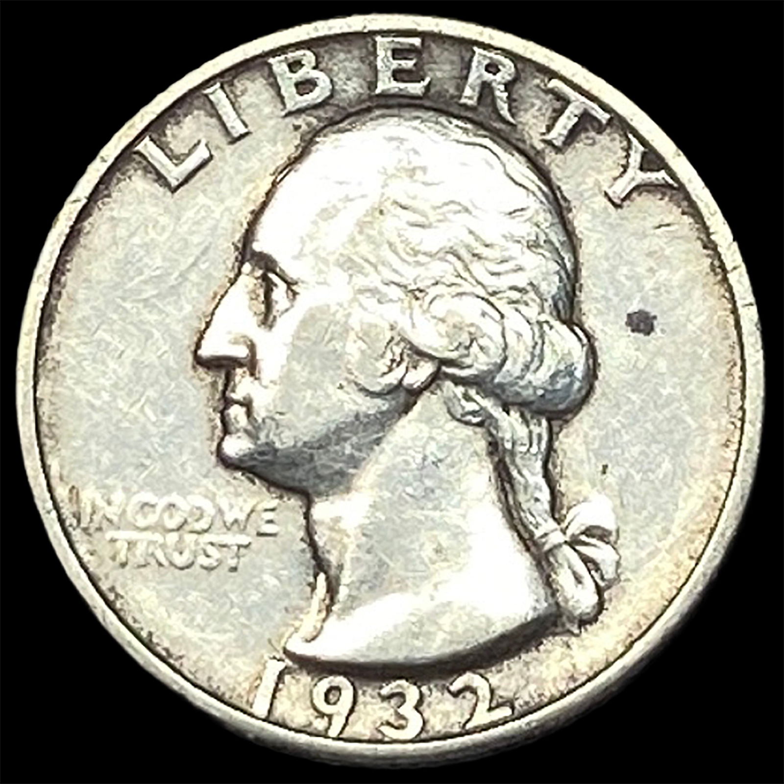 1932-S Silver Washington Quarter NEARLY UNCIRCULATED (1 of 2)
