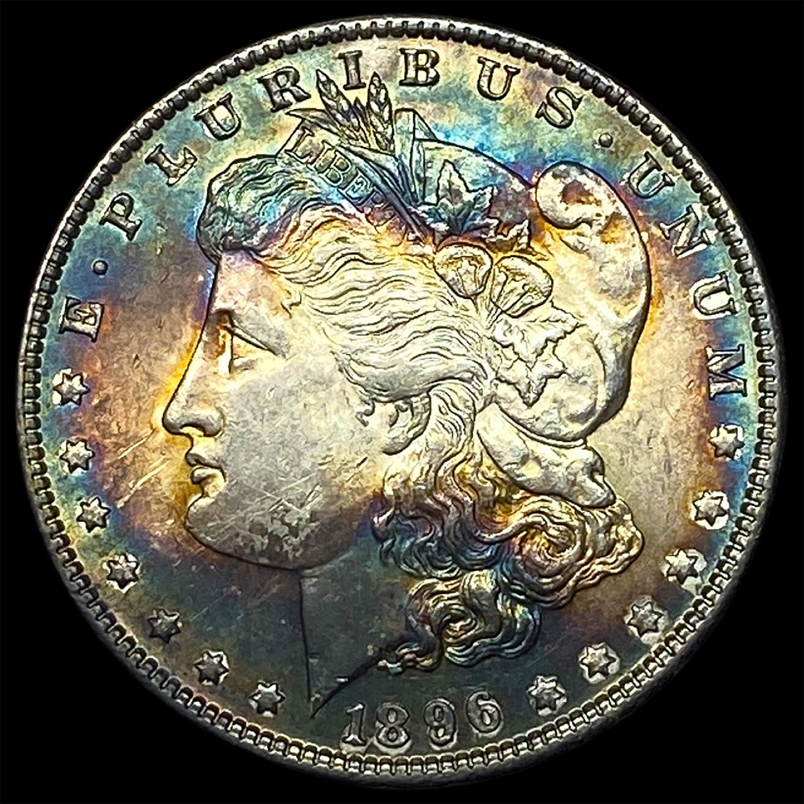 1896 Silver Morgan Dollar NICELY CIRCULATED: 1896 Silver Morgan Dollar NICELY CIRCULATED