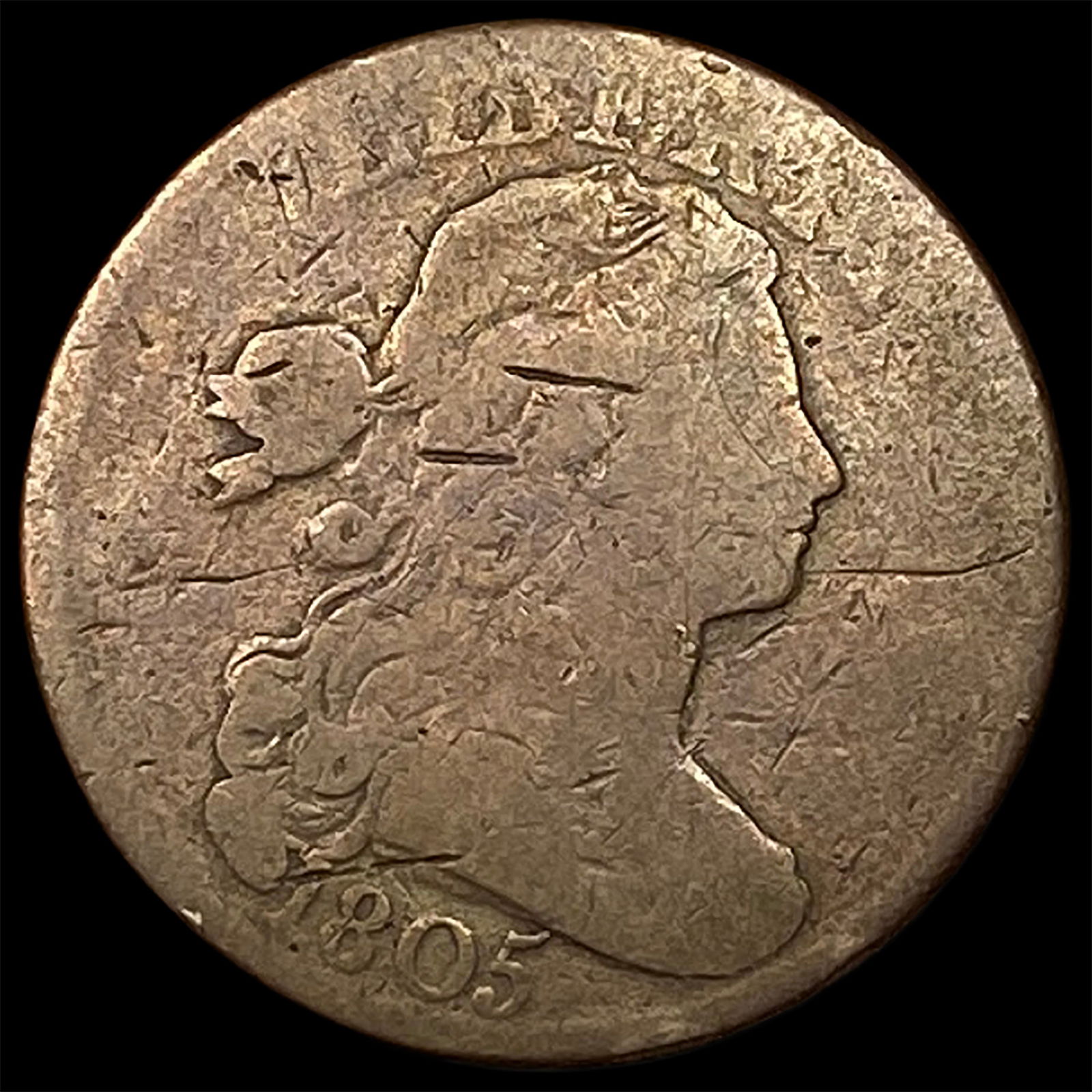 1803 Draped Bust Large Cent NICELY CIRCULATED (1 of 2)