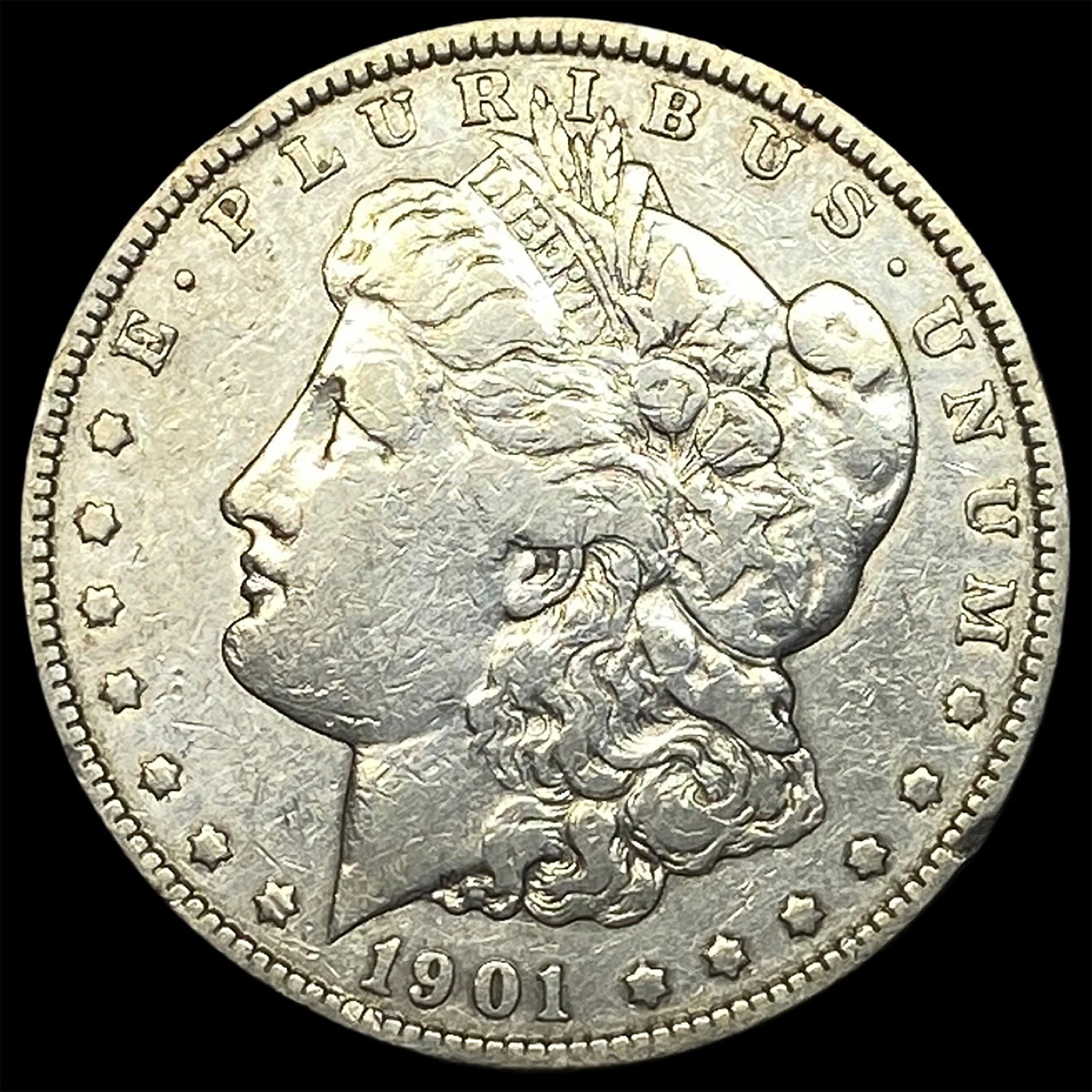 1901-O Silver Morgan Dollar LIGHTLY CIRCULATED (1 of 2)