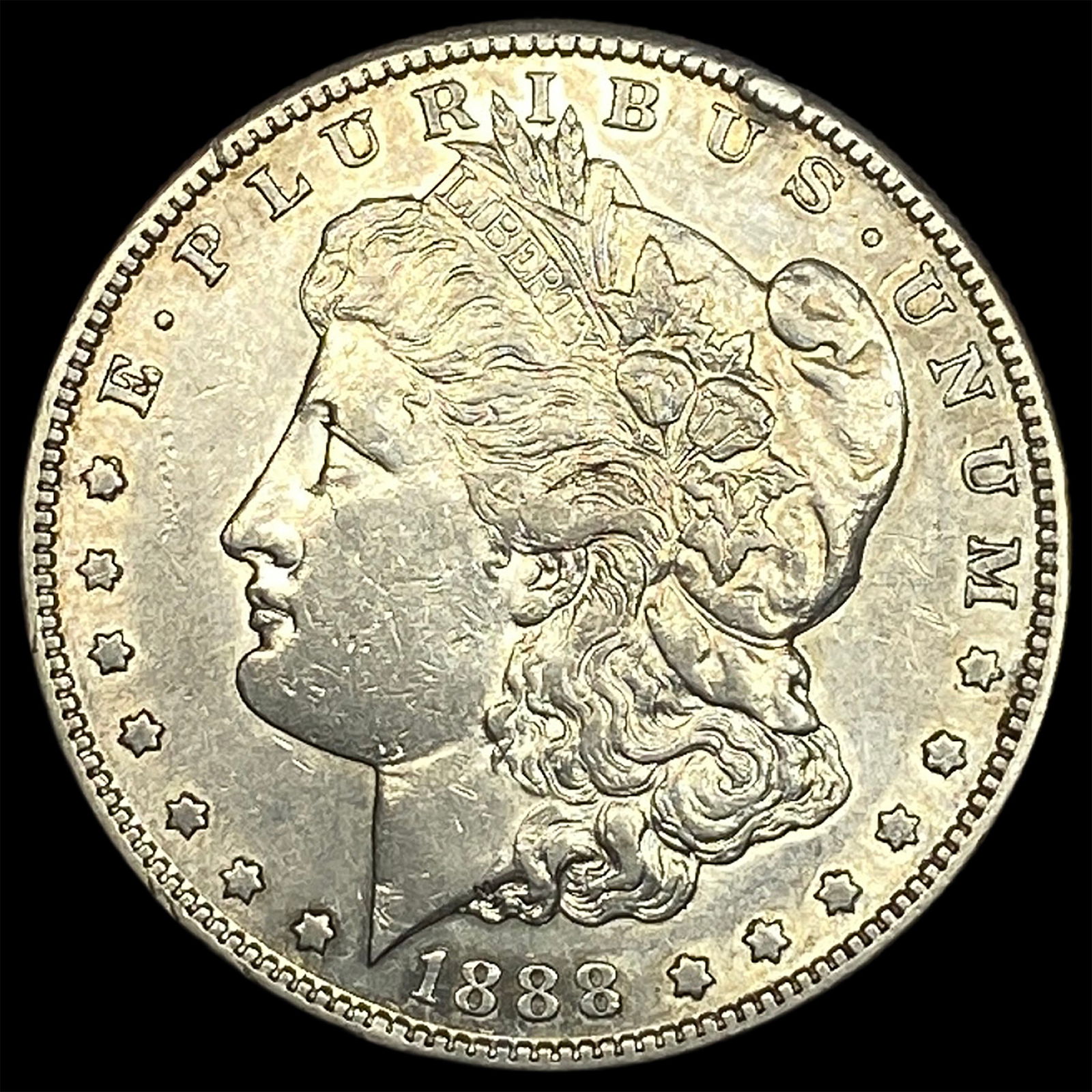 1888-S Silver Morgan Dollar CLOSELY UNCIRCULATED (1 of 2)