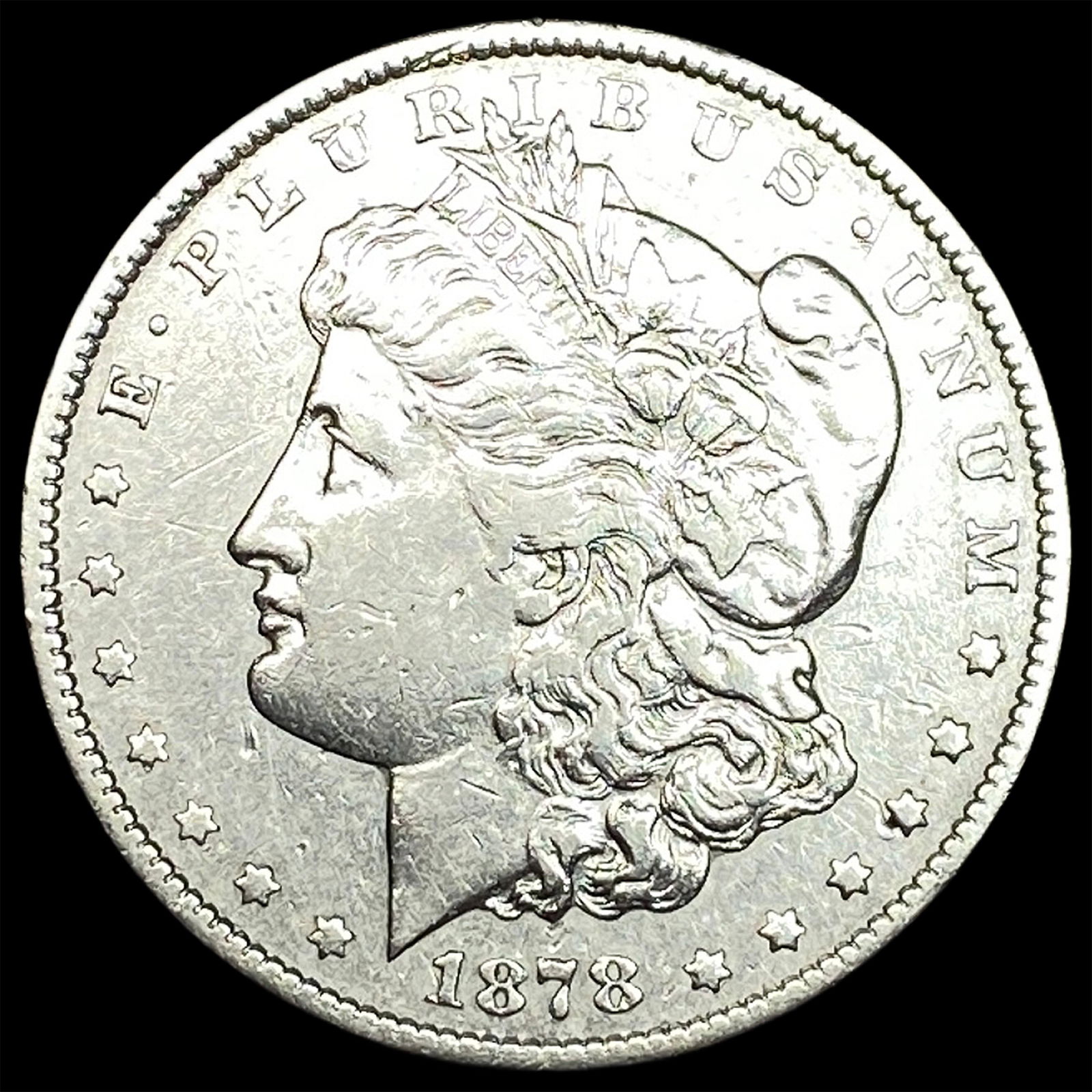 1878-CC Silver Morgan Dollar UNCIRCULATED (1 of 2)