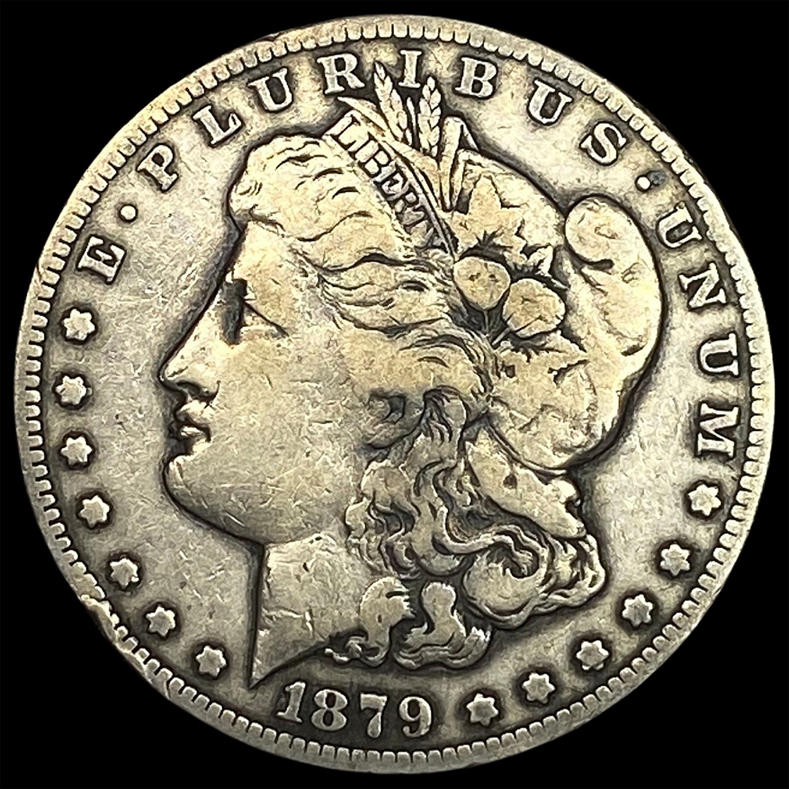 1879-CC Silver Morgan Dollar HIGH GRADE (1 of 2)