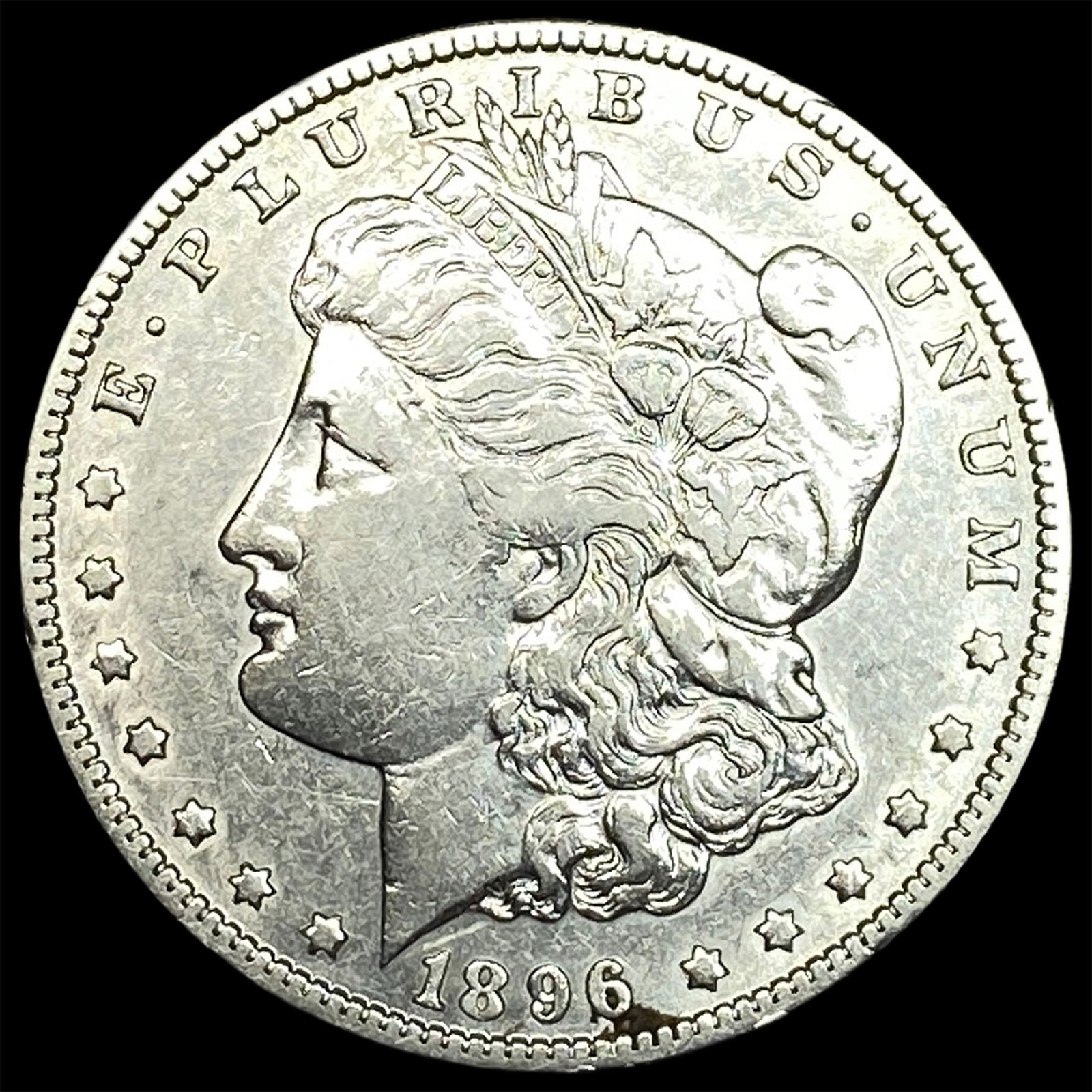 1896 Morgan Silver Dollar NEARLY UNCIRCULATED (1 of 2)