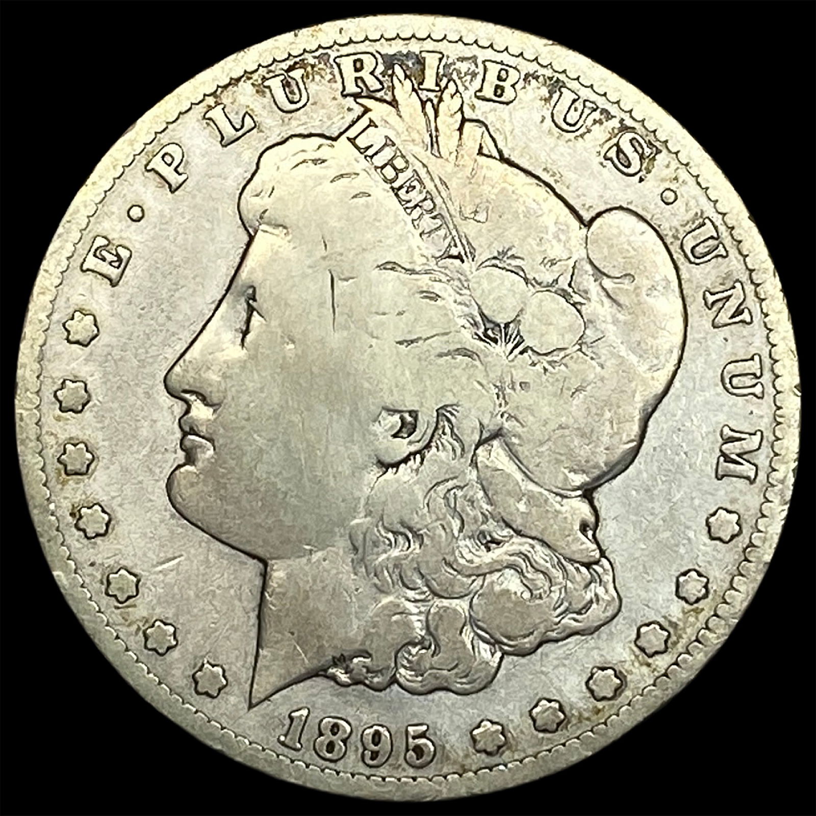 1895-S Silver Morgan Dollar HIGH GRADE: 1895-S Silver Morgan Dollar HIGH GRADE