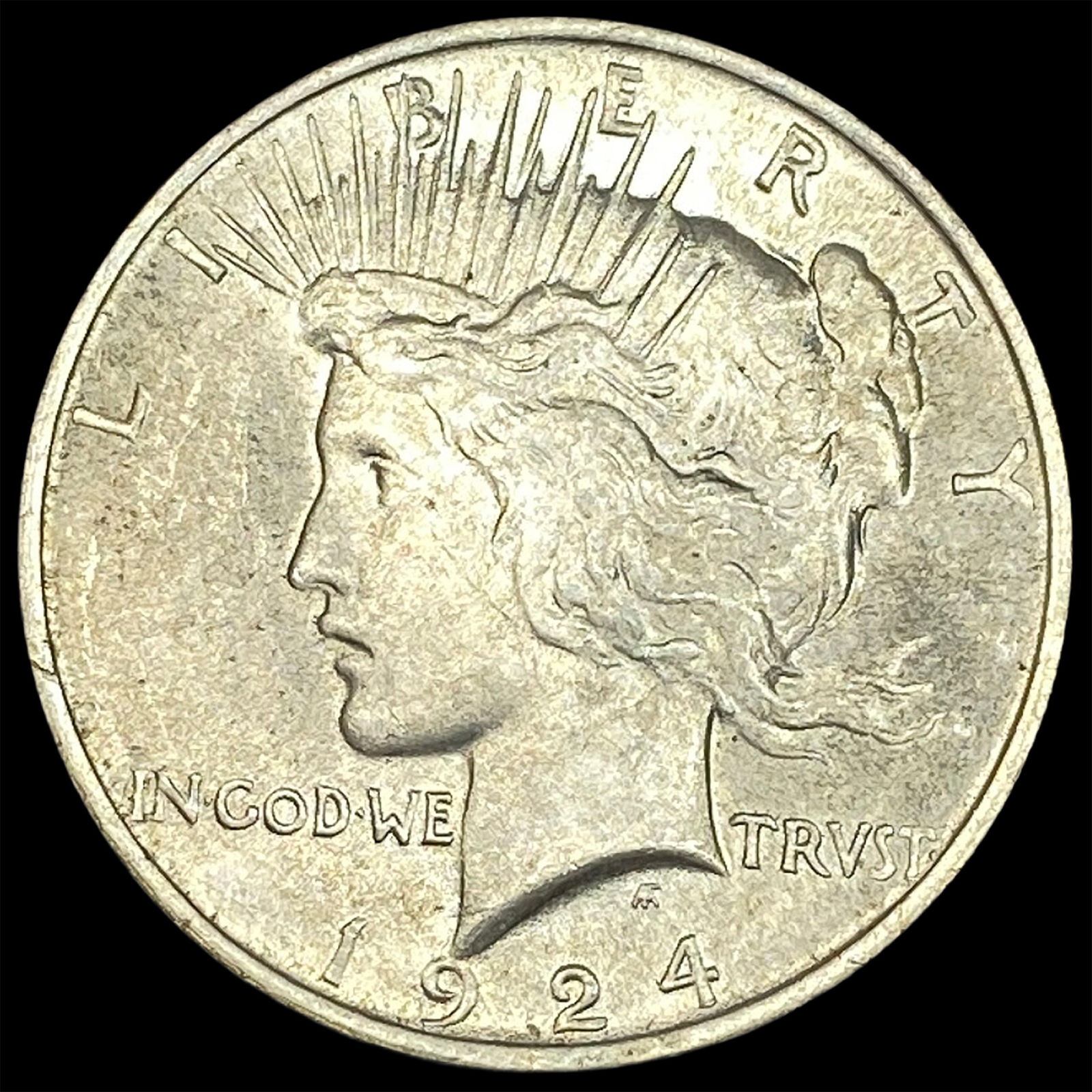 1924 Silver Peace Dollar UNCIRCULATED (1 of 2)