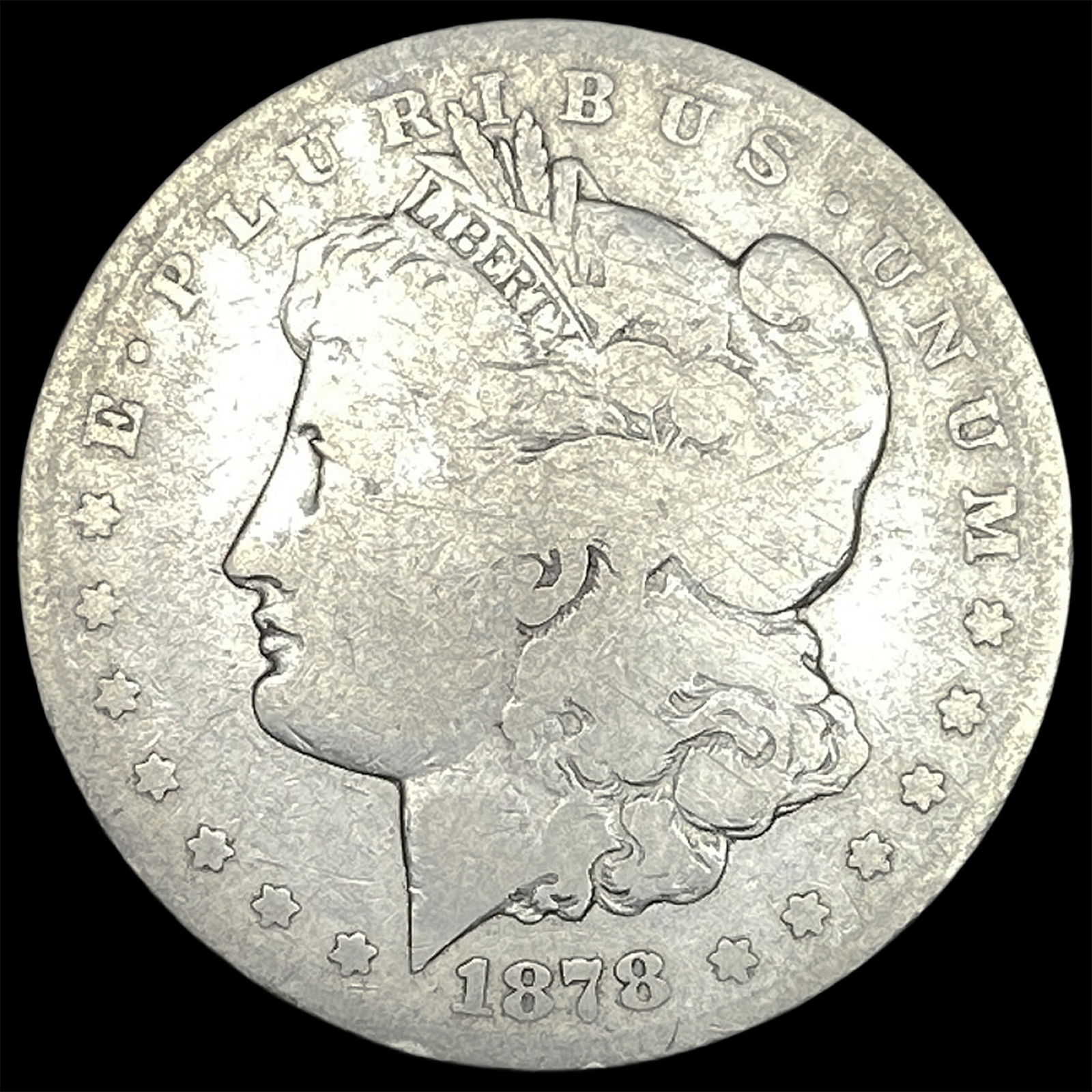 1878-CC Silver Morgan Dollar NICELY CIRCULATED (1 of 2)