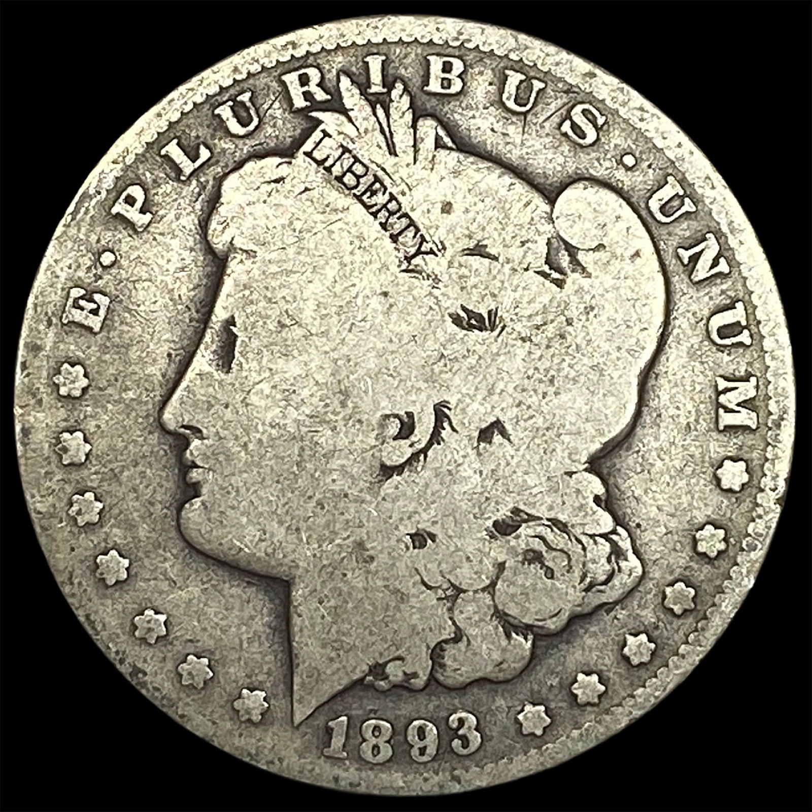 1893 Morgan Silver Dollar NICELY CIRCULATED (1 of 2)