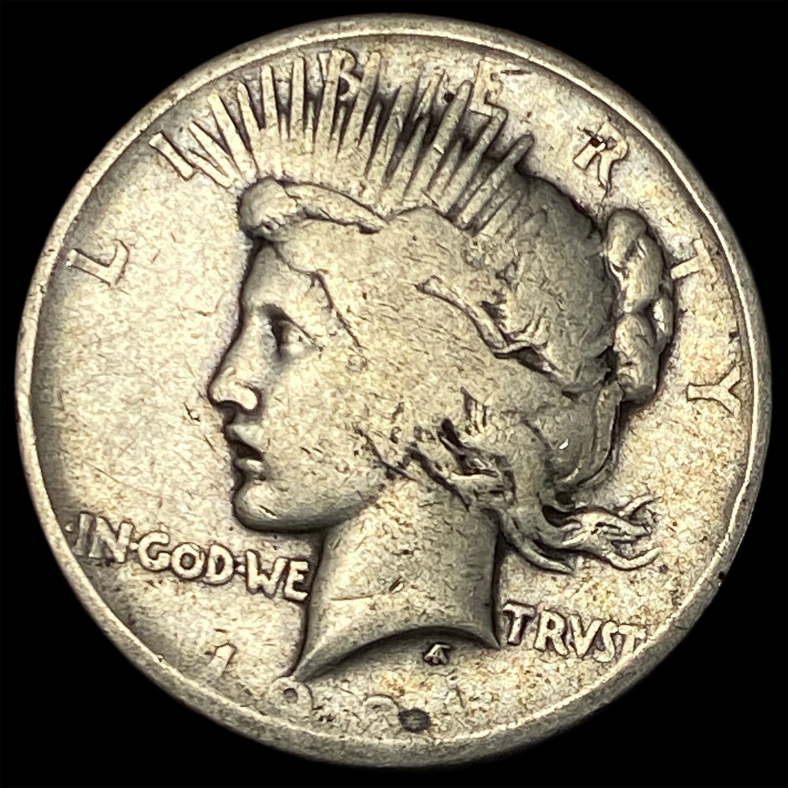 1921 Peace Silver Dollar NICELY CIRCULATED (1 of 2)