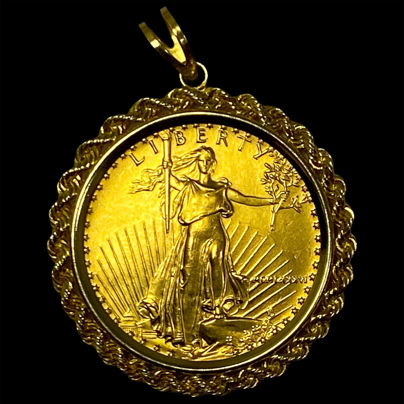 1986 1/2oz Gold American Eagle $25 GEM BU (1 of 2)