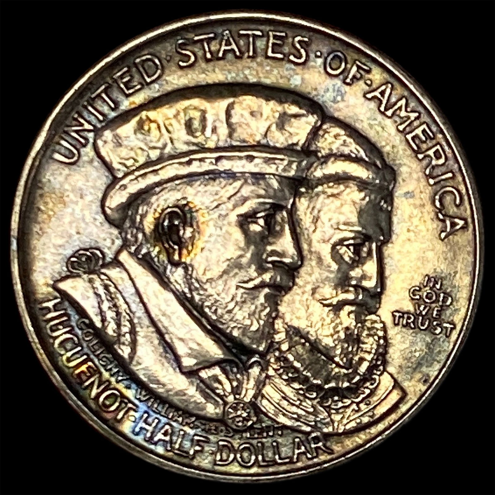 1924 Silver Huguenot-Walloon Half Dollar UNCIRCULATED (1 of 2)