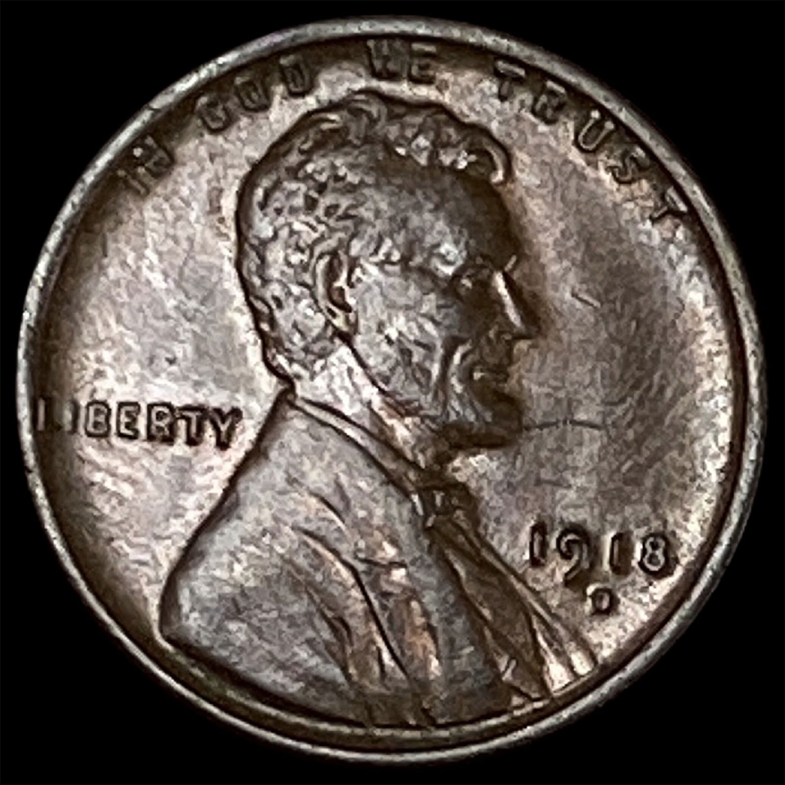 1918-D Lincoln Wheat Cent UNCIRCULATED (1 of 2)