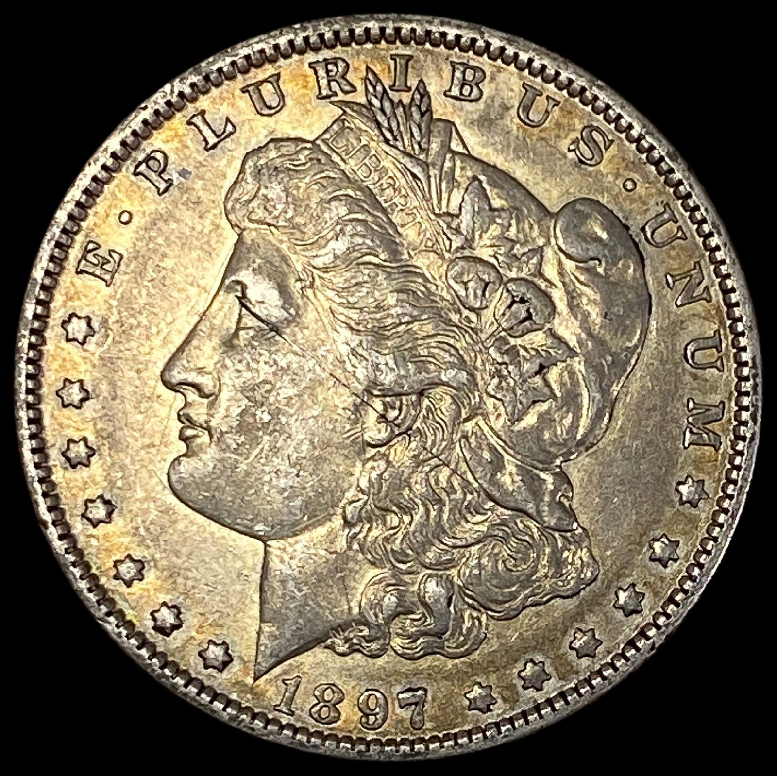 1897 Morgan Silver Dollar NEARLY UNCIRCULATED (1 of 2)