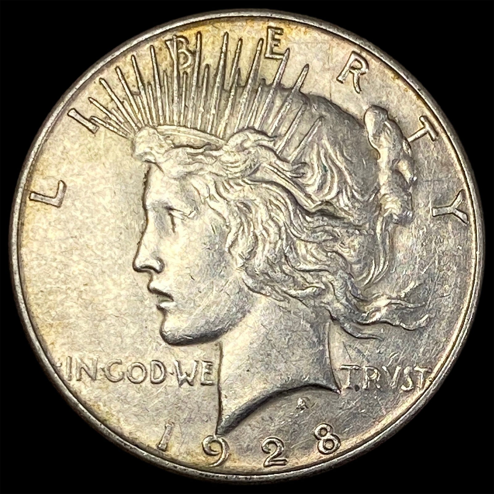 1928-S Silver Peace Dollar CLOSELY UNCIRCULATED (1 of 2)