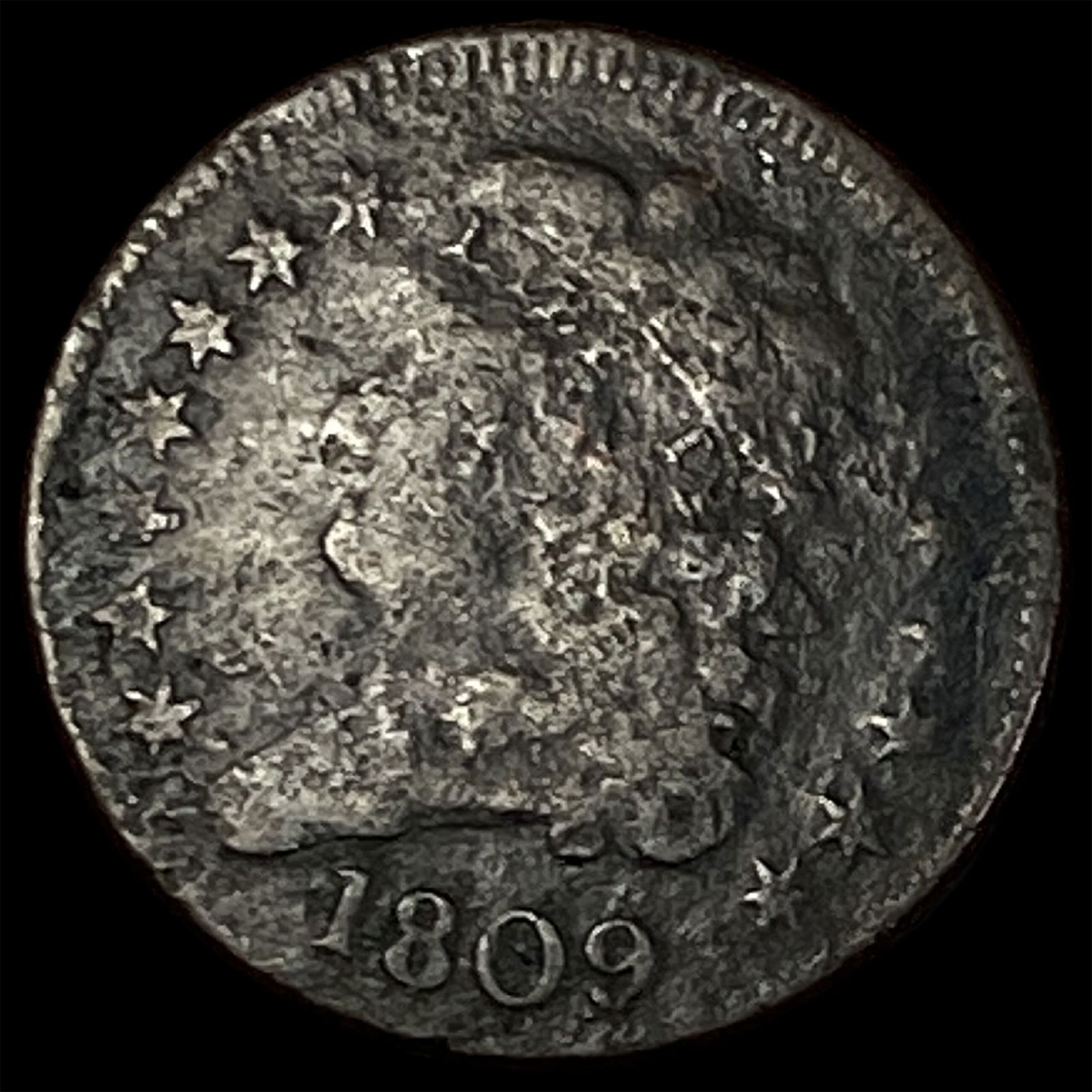 1809 Classic Head Half Cent HIGH GRADE (1 of 2)