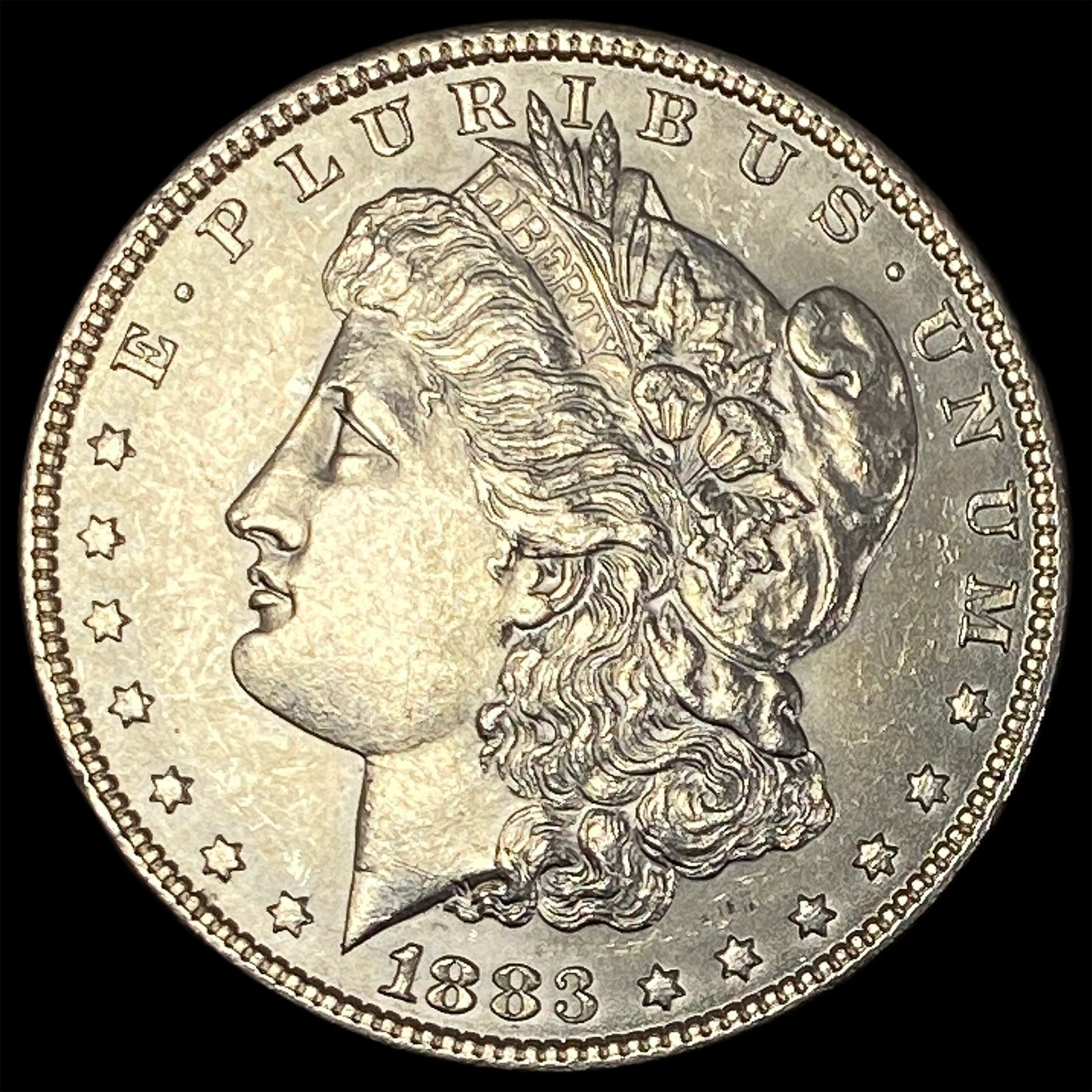 1883 Silver Morgan Dollar UNCIRCULATED: 1883 Silver Morgan Dollar UNCIRCULATED