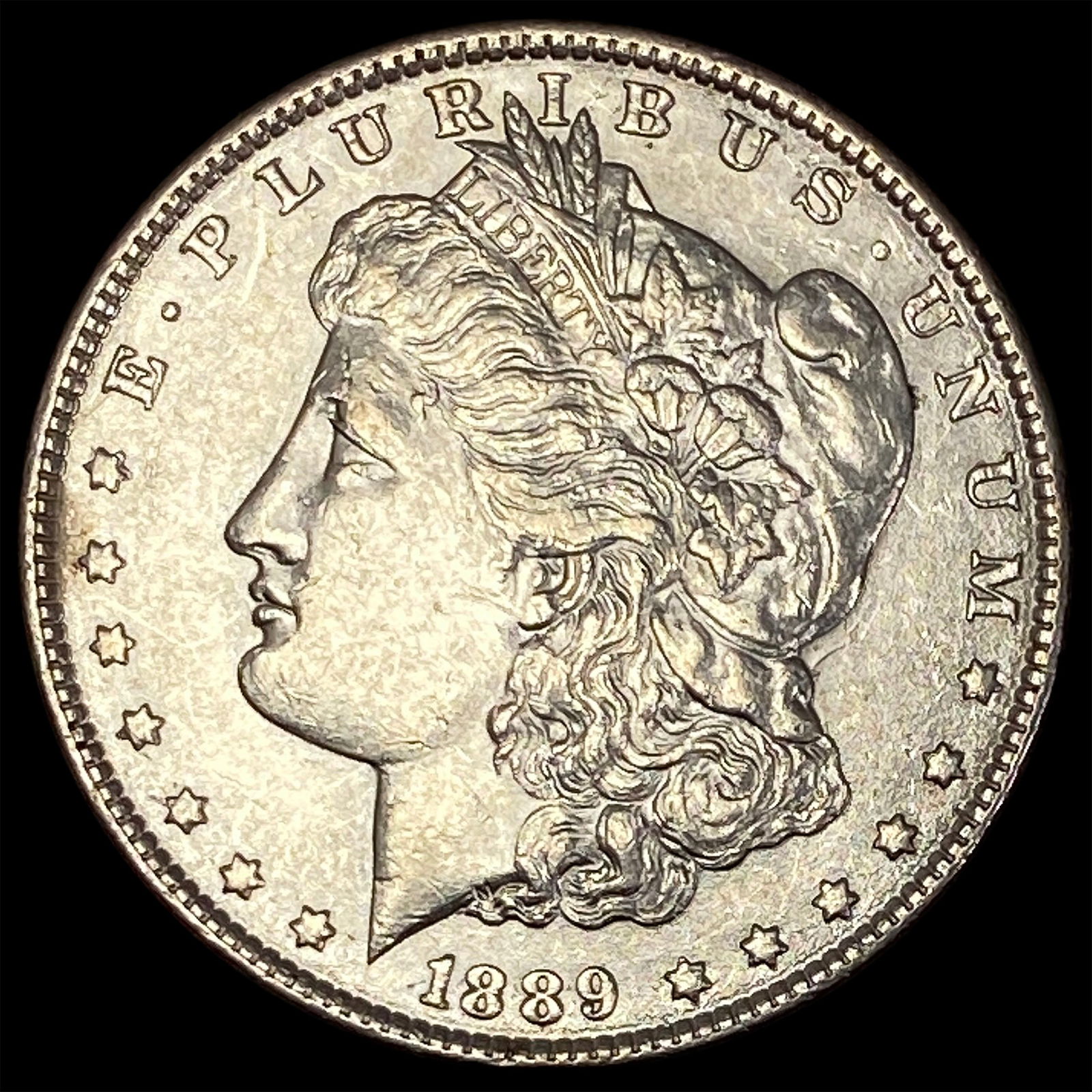 1889 Silver Morgan Dollar UNCIRCULATED: 1889 Silver Morgan Dollar UNCIRCULATED
