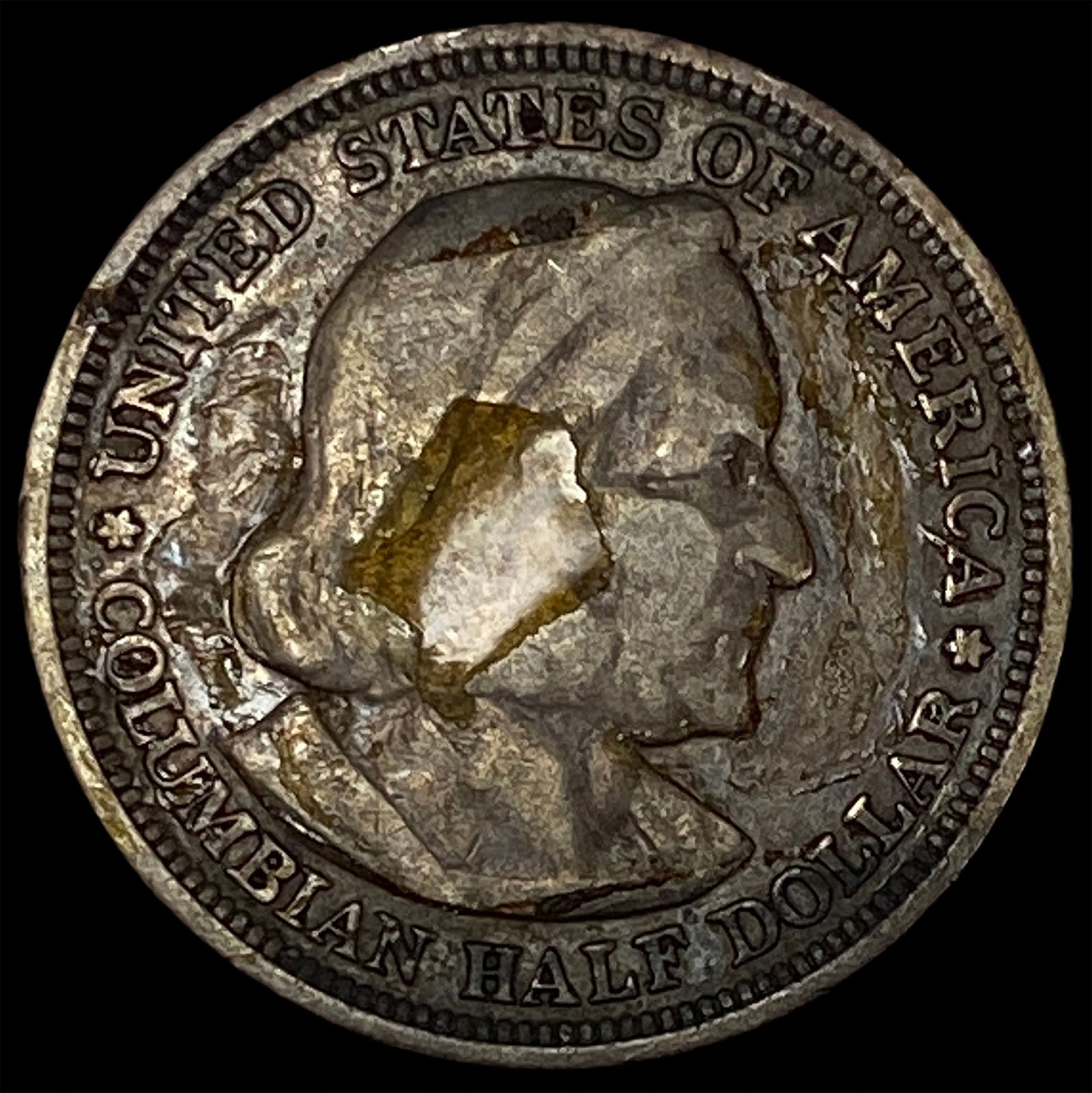1893 Silver Columbian Half Dollar HIGH GRADE: 1893 Silver Columbian Half Dollar HIGH GRADE