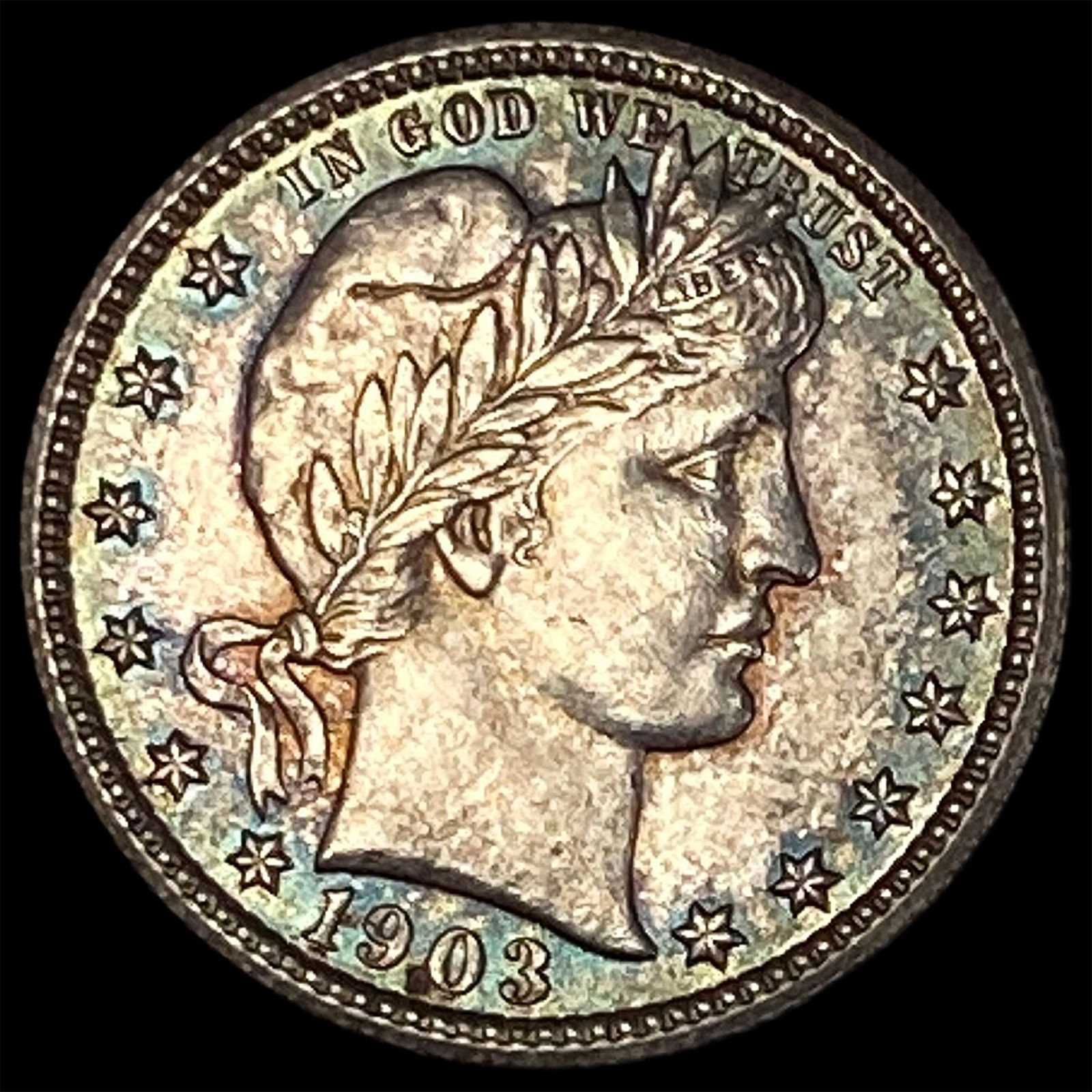 1903 Barber Silver Quarter UNCIRCULATED (1 of 2)