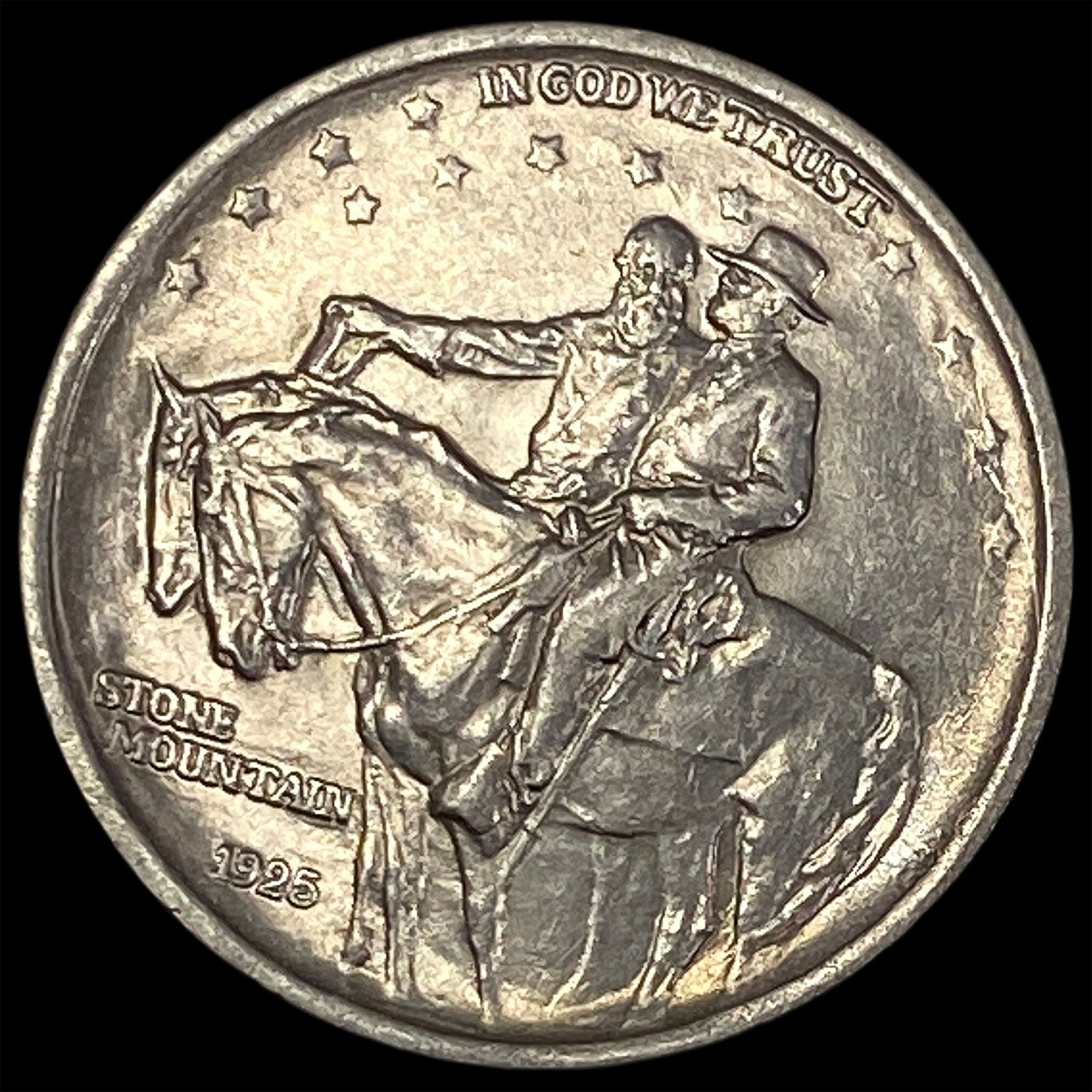 1925 Silver Stone Mountain Half Dollar UNCIRCULATED (1 of 2)