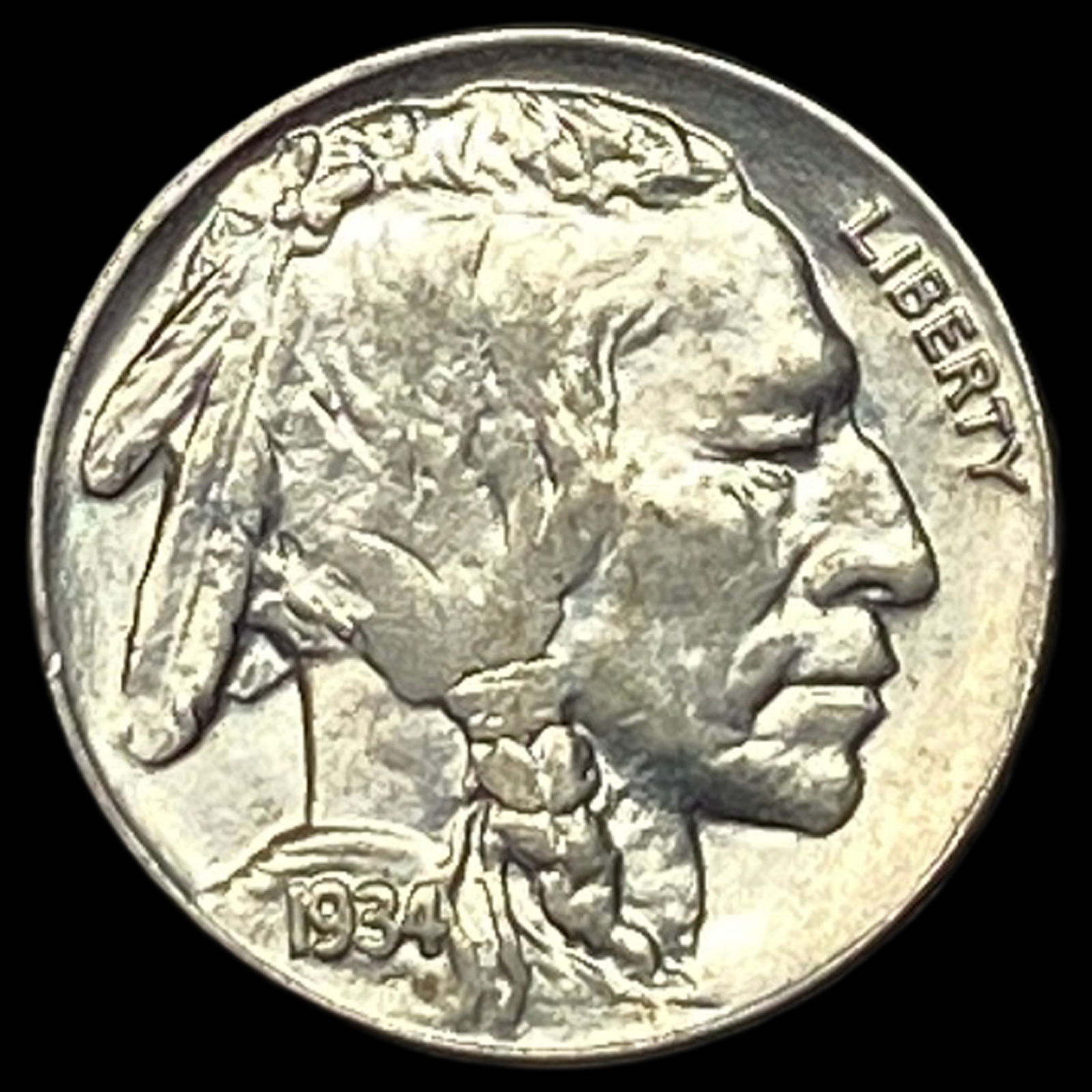 1934 Buffalo Nickel UNCIRCULATED (1 of 2)