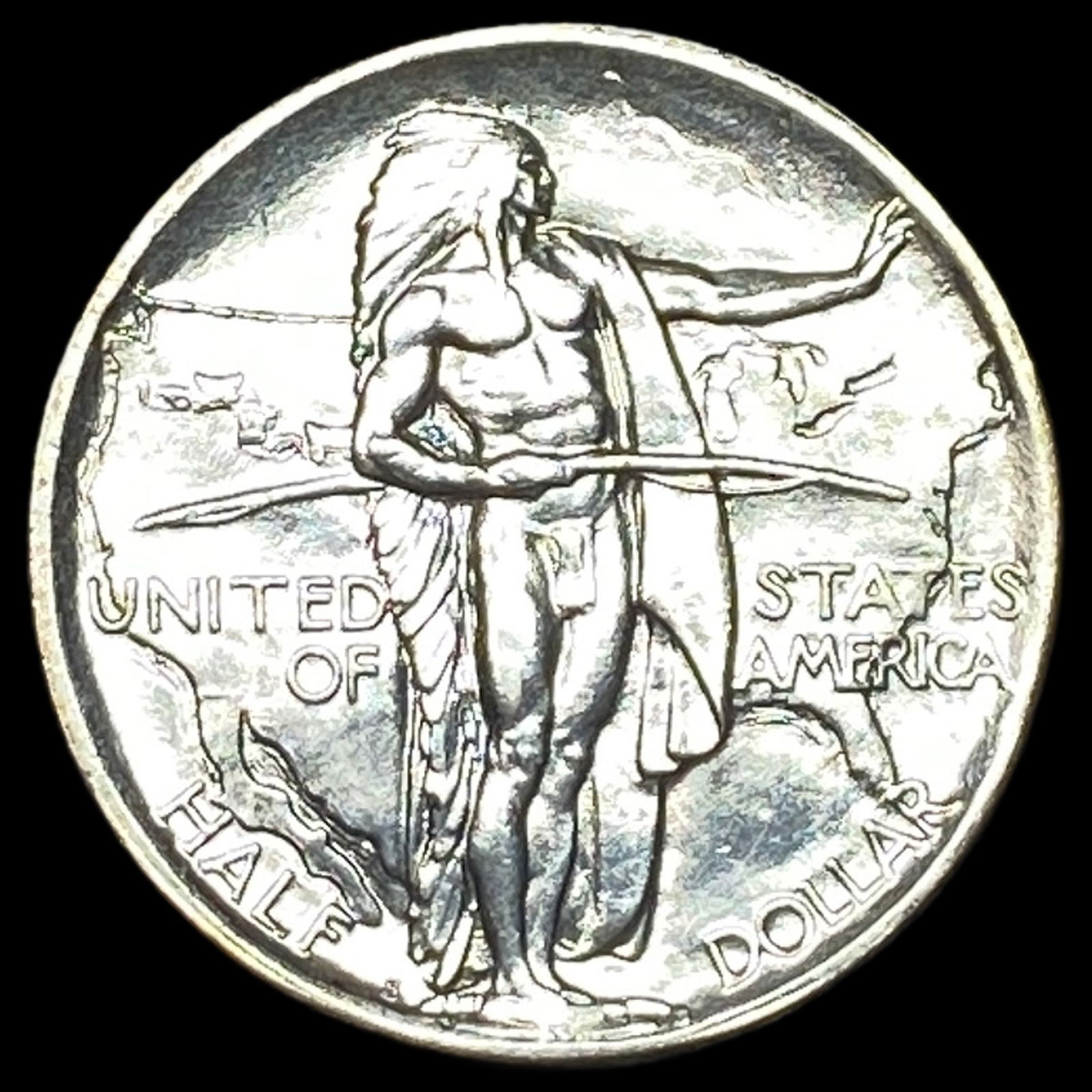 1926-S Silver Oregon Trail Half Dollar UNCIRCULATED (1 of 2)