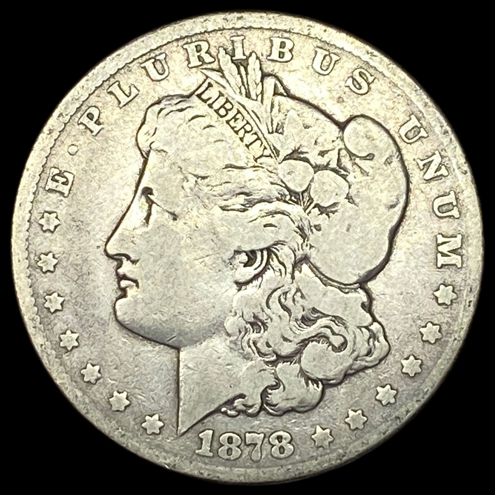 1878 8TF Silver Morgan Dollar NICELY CIRCULATED (1 of 2)
