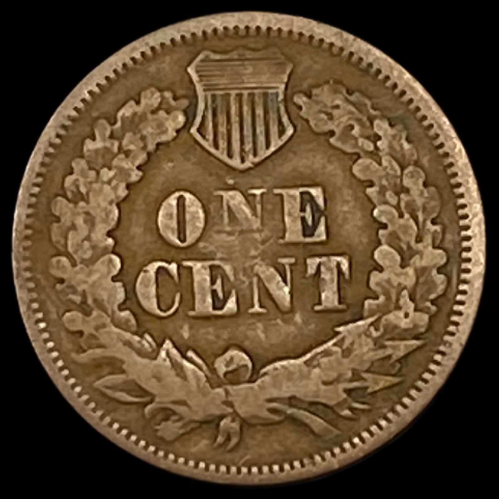 1868 Indian Head Cent LIGHTLY CIRCULATED - 2