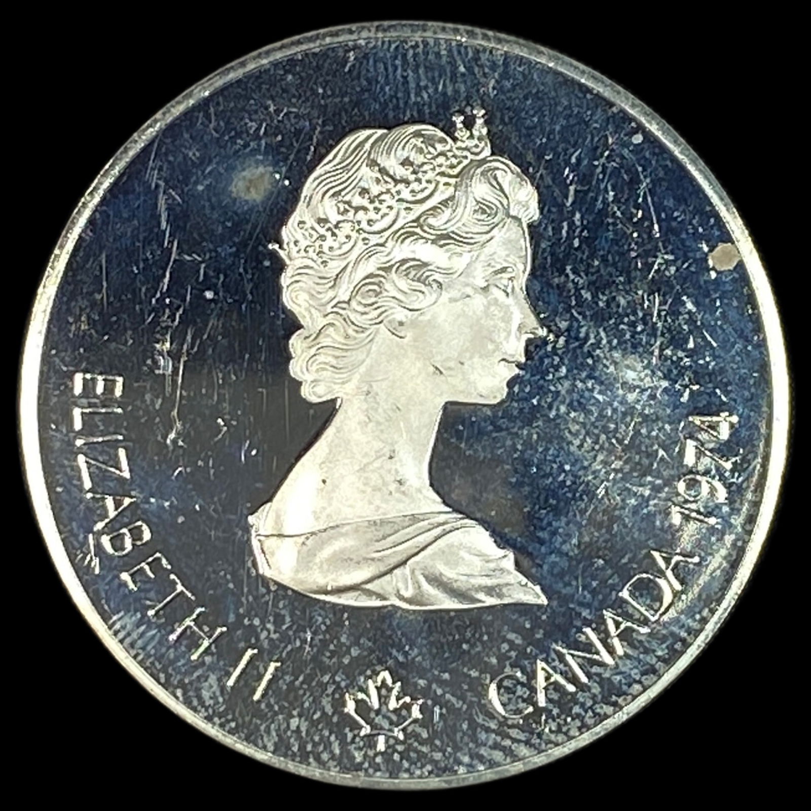 1974 Canada Silver 5 Dollars Montreal Olympics CHOICE PROOF (1 of 2)