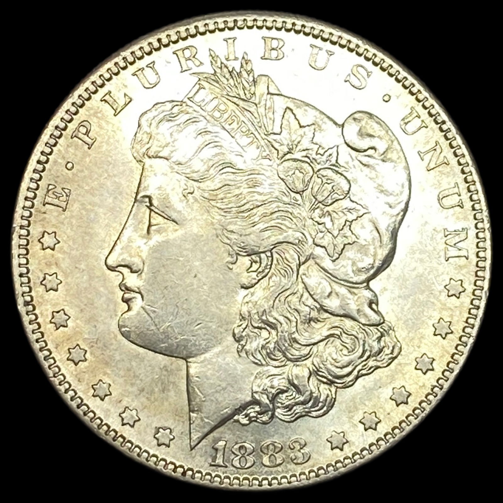 1883-S Silver Morgan Dollar CHOICE AU: 1883-S Silver Morgan Dollar CHOICE AU