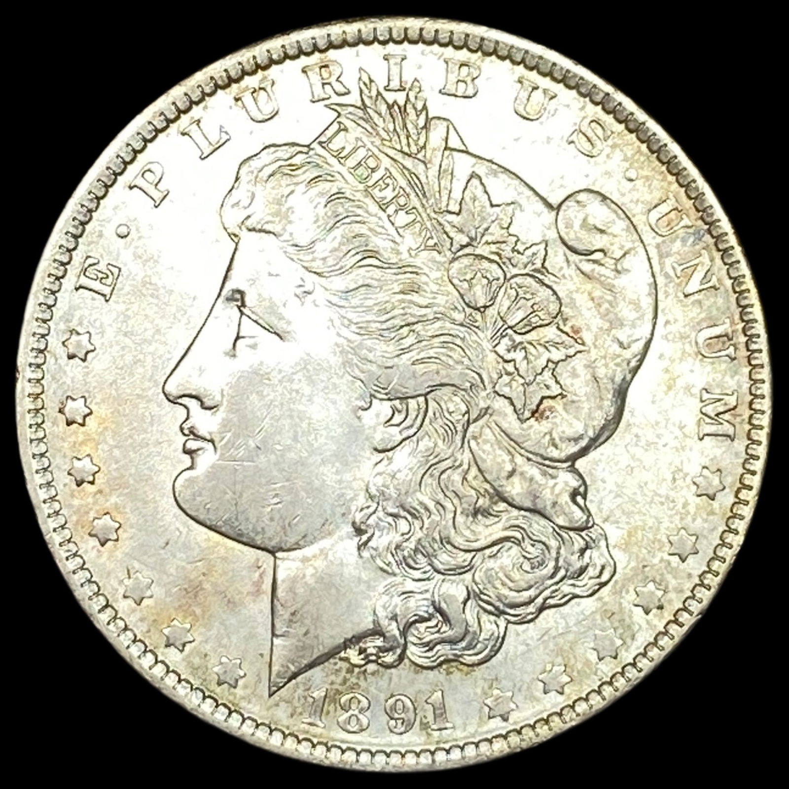 1891-O Silver Morgan Dollar CLOSELY UNCIRCULATED (1 of 2)
