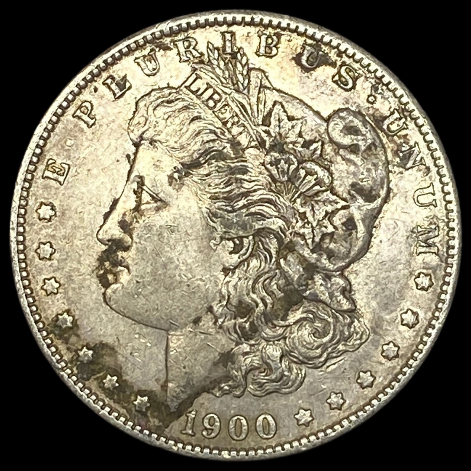 1900-S Silver Morgan Dollar NEARLY UNCIRCULATED (1 of 2)