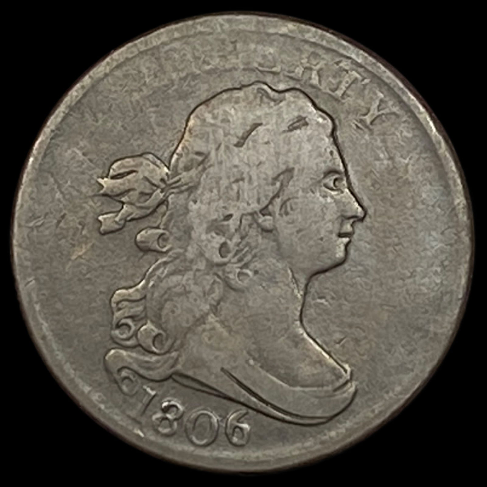 1806 Draped Bust Half Cent HIGH GRADE (1 of 2)