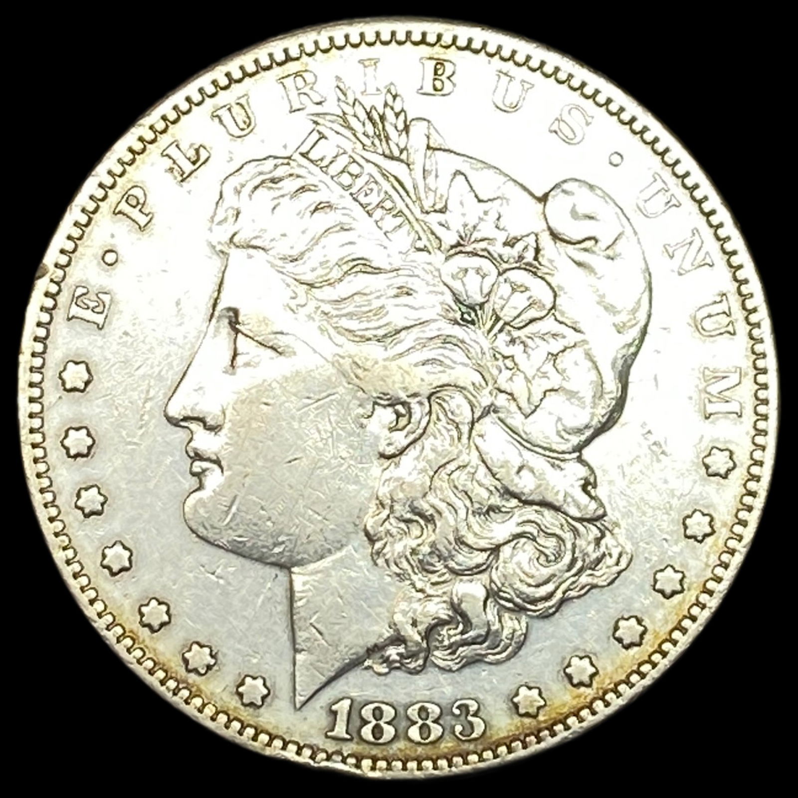 1883-S Silver Morgan Dollar NEARLY UNCIRCULATED (1 of 2)