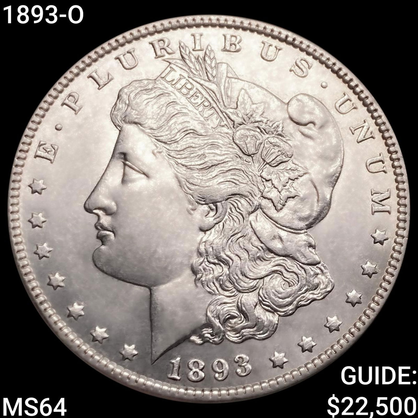 1893-O Morgan Silver Dollar CHOICE BU (1 of 2)