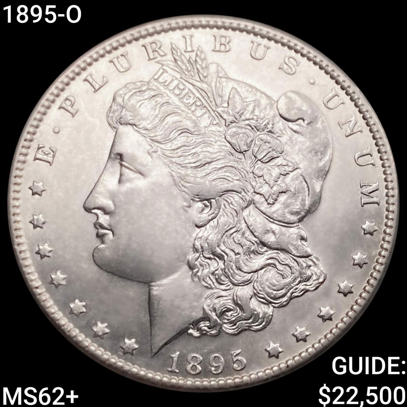 1895-O Morgan Silver Dollar UNCIRCULATED + (1 of 2)